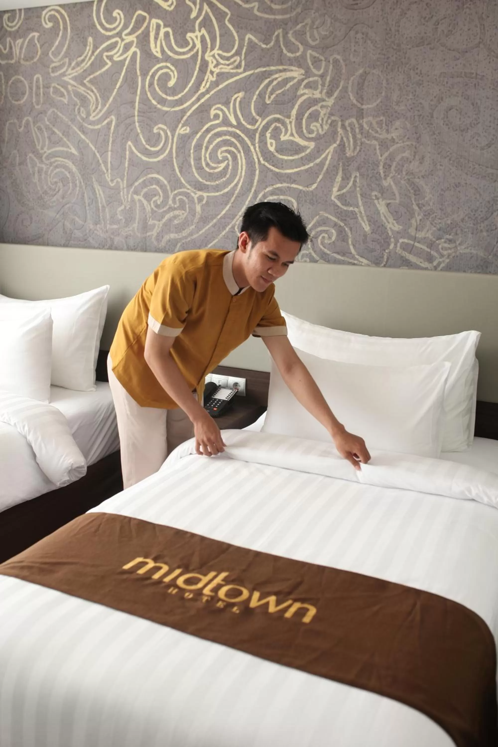 Bedroom, Bed in Midtown Hotel Samarinda