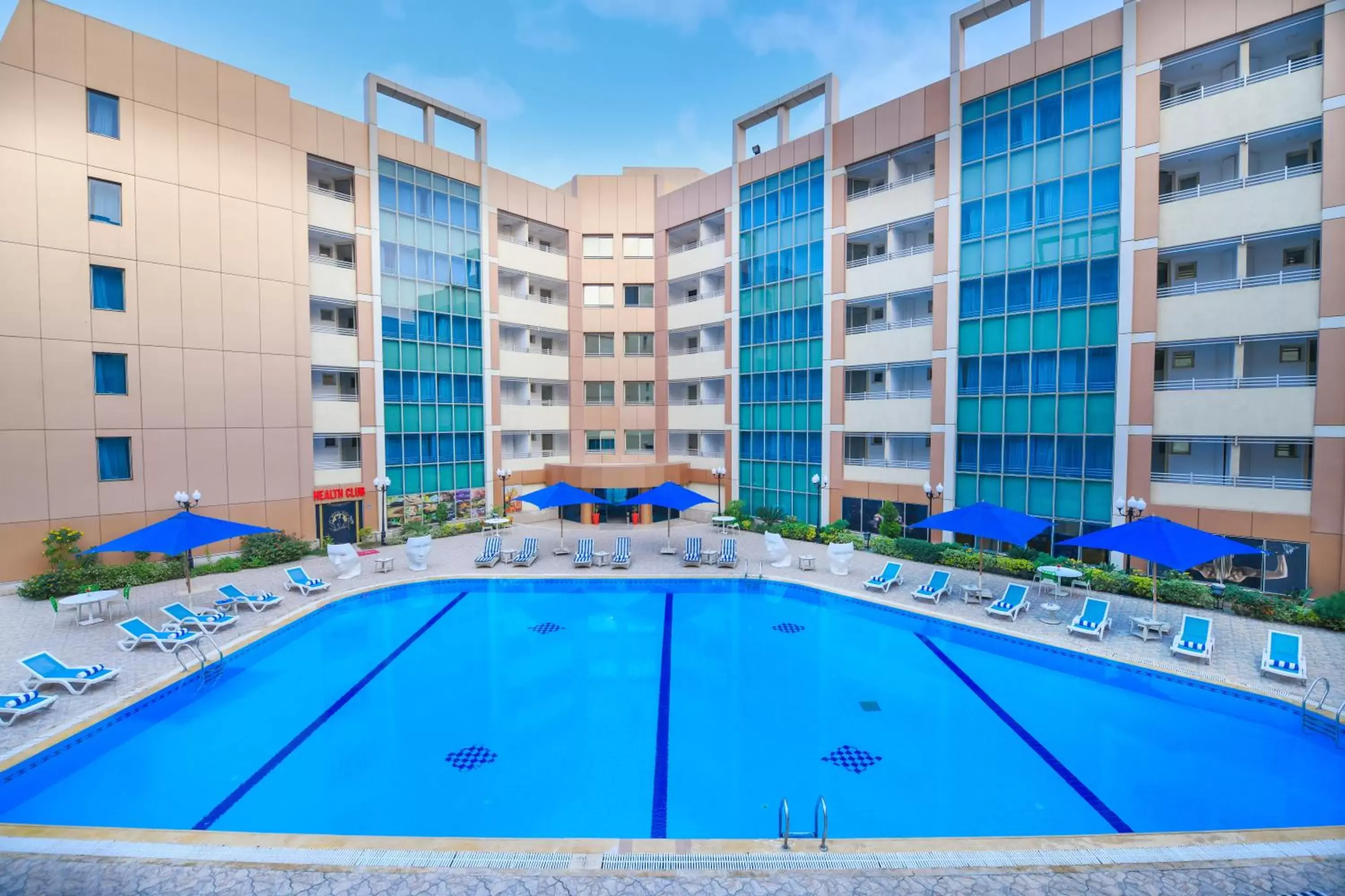 Property building, Swimming Pool in Tolip El Galaa Hotel Cairo