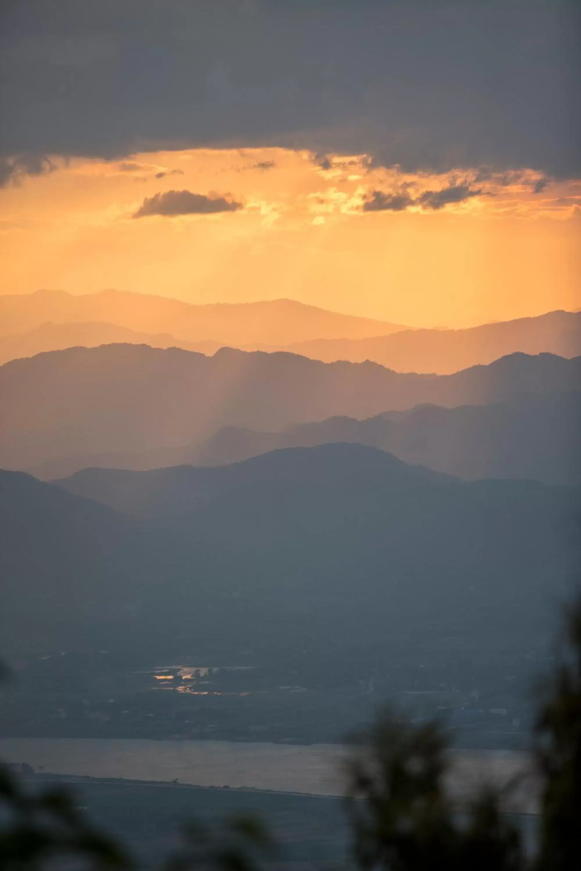 Sunset in Melia Ba Vi Mountain Retreat