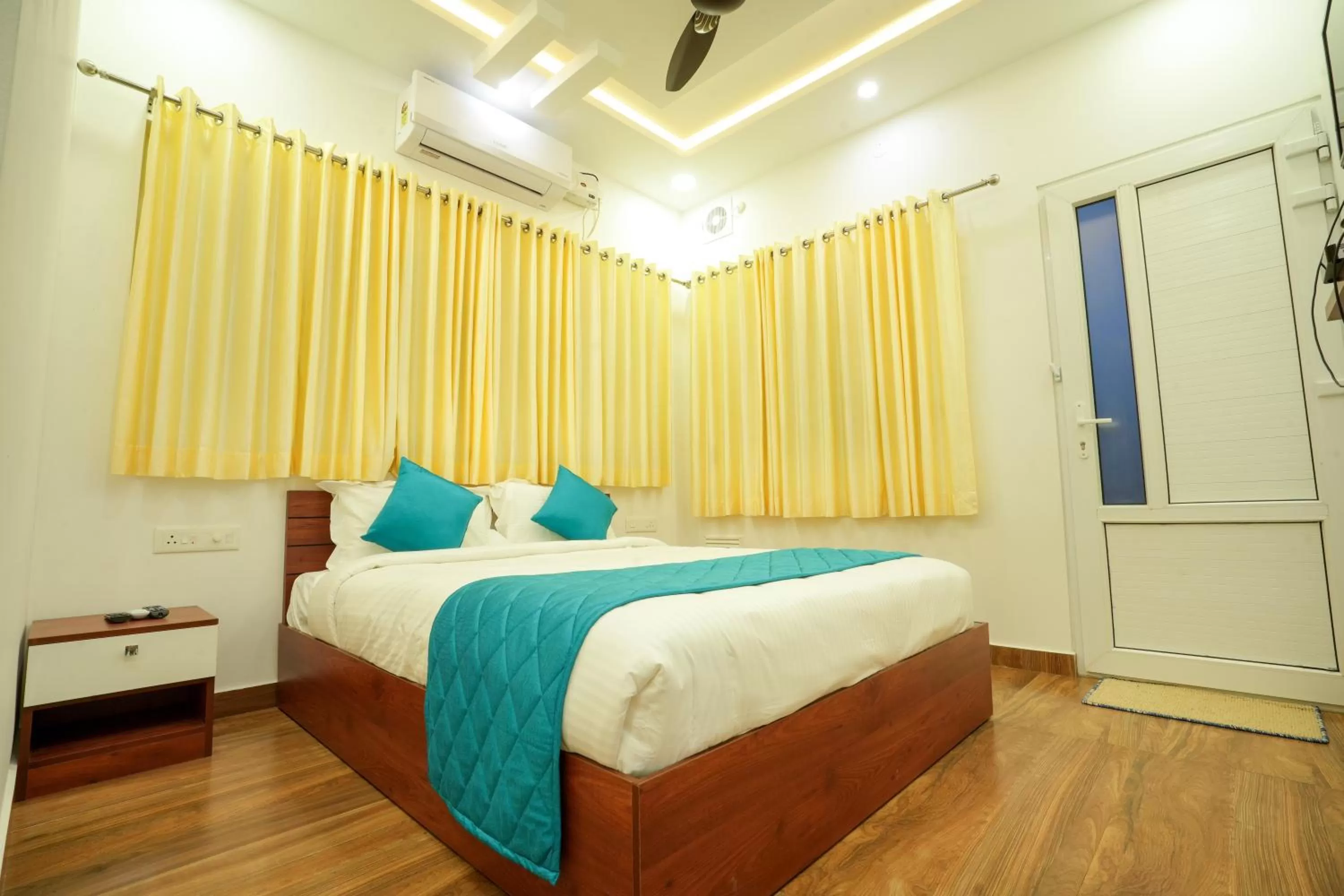 Bed in Misty Range Resorts