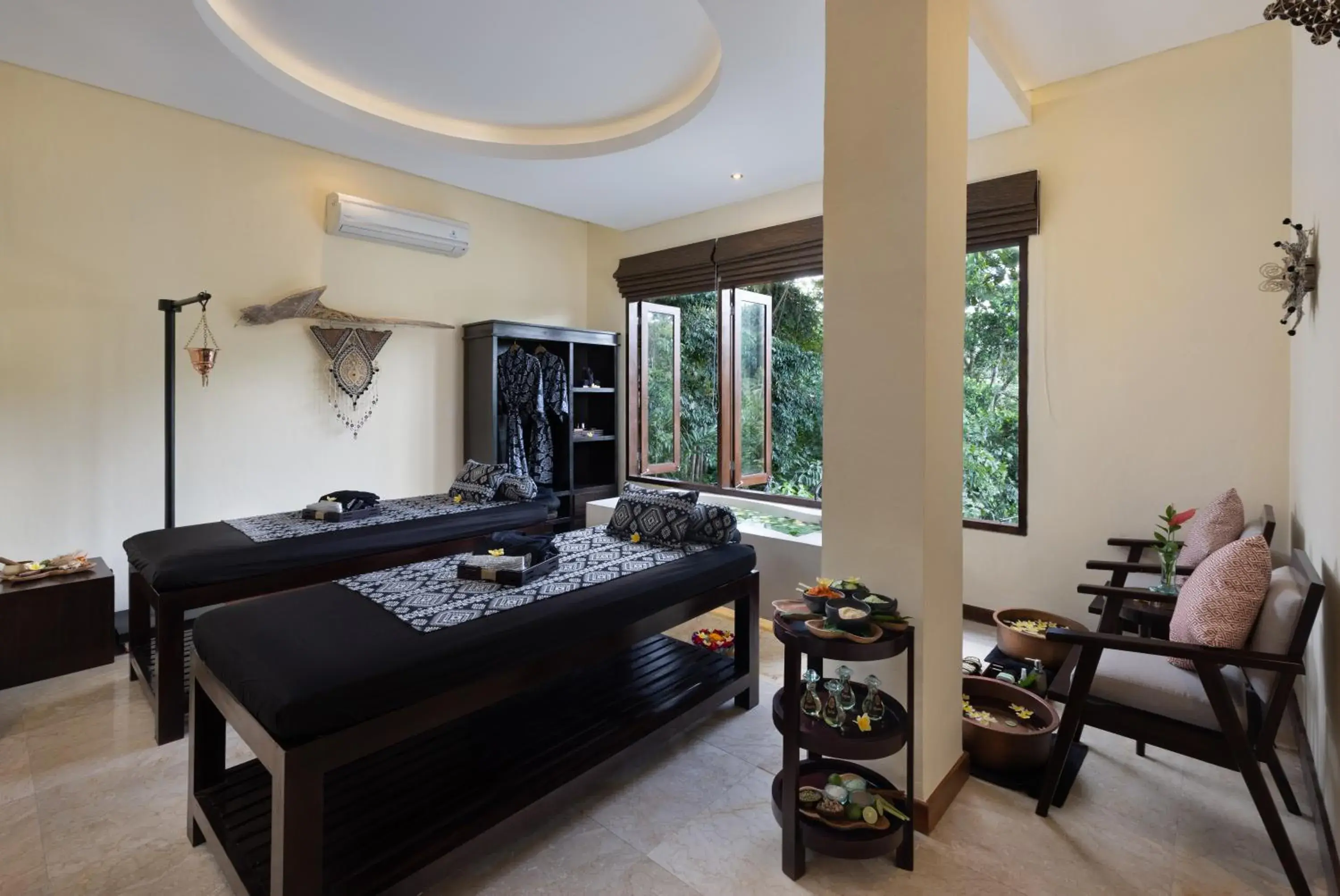 Spa and wellness centre/facilities in The Kayon Valley Resort Spa and wellness centre/facilities in The Kayon Valley Resort