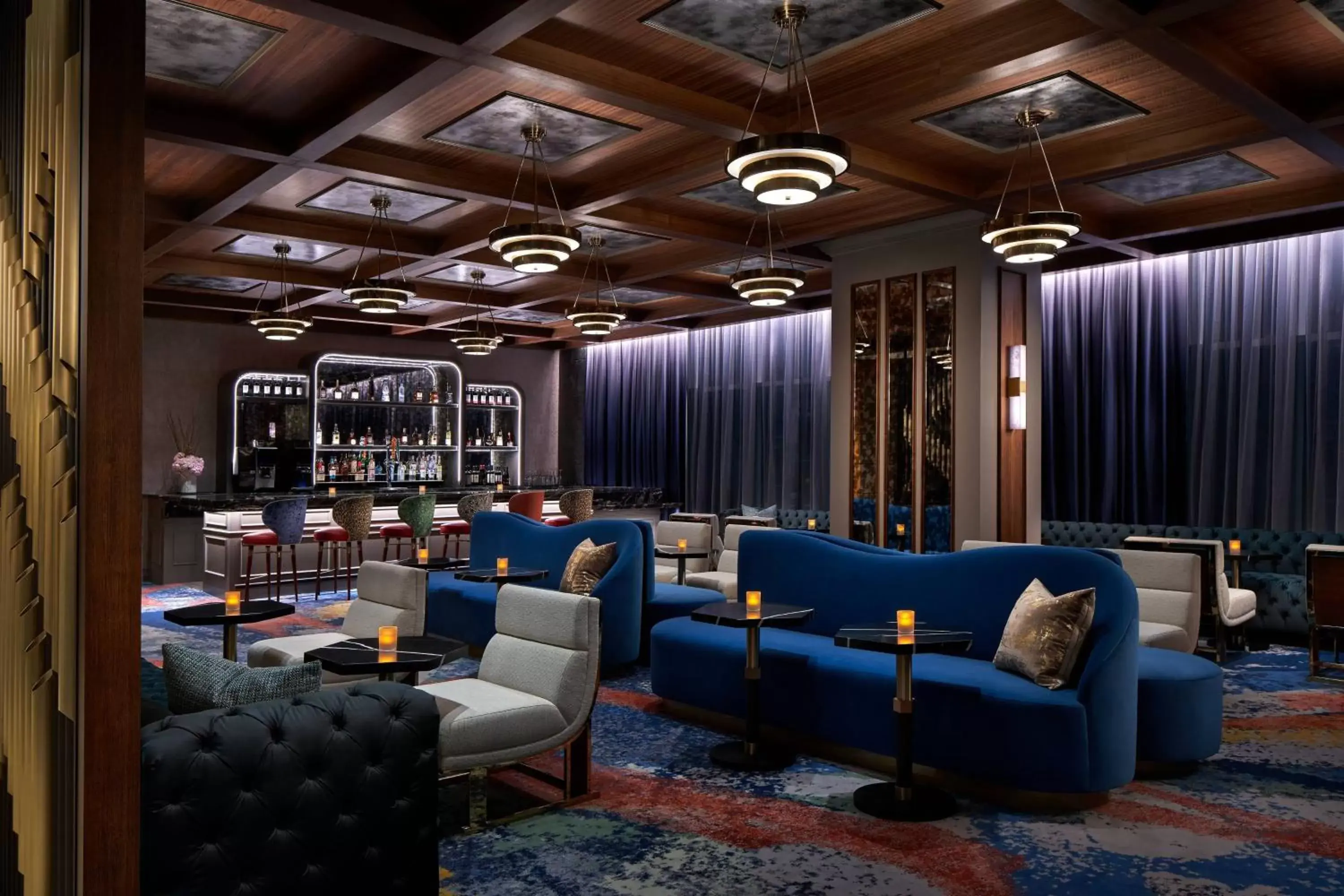 Lobby or reception, Lounge/Bar in The Opus Westchester, Autograph Collection
