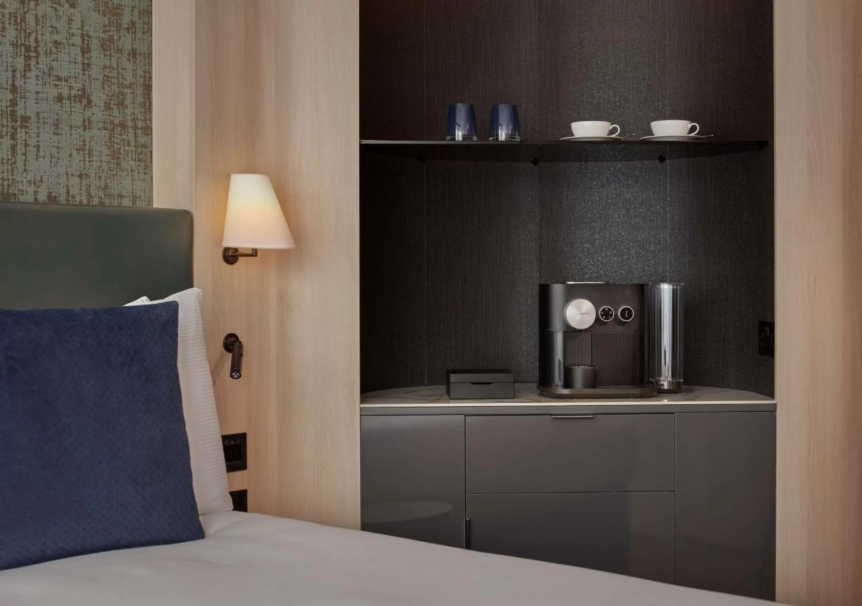 Bed, Kitchen/Kitchenette in The Westminster London, Curio Collection by Hilton