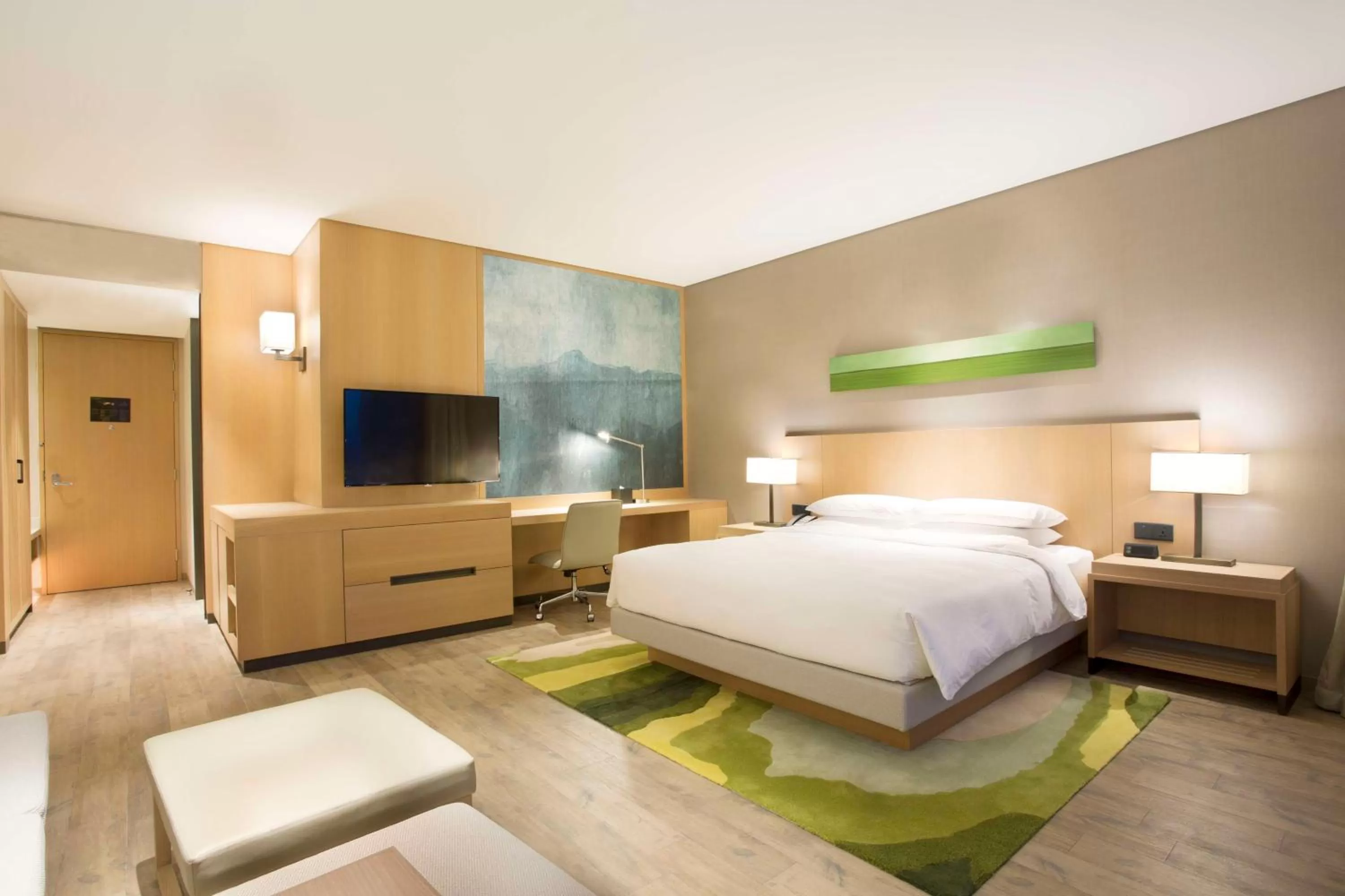 Bedroom, Bed in Hyatt Place Sanya City Center