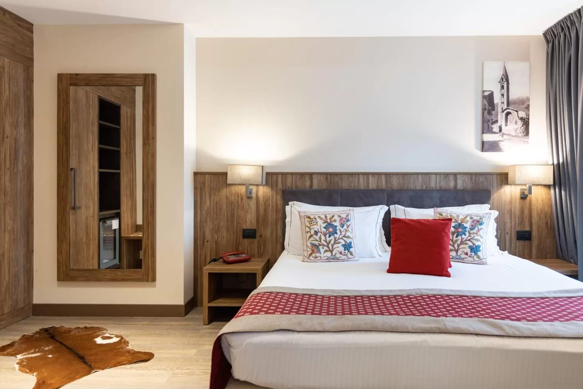 Bed in Olimpia Hotel