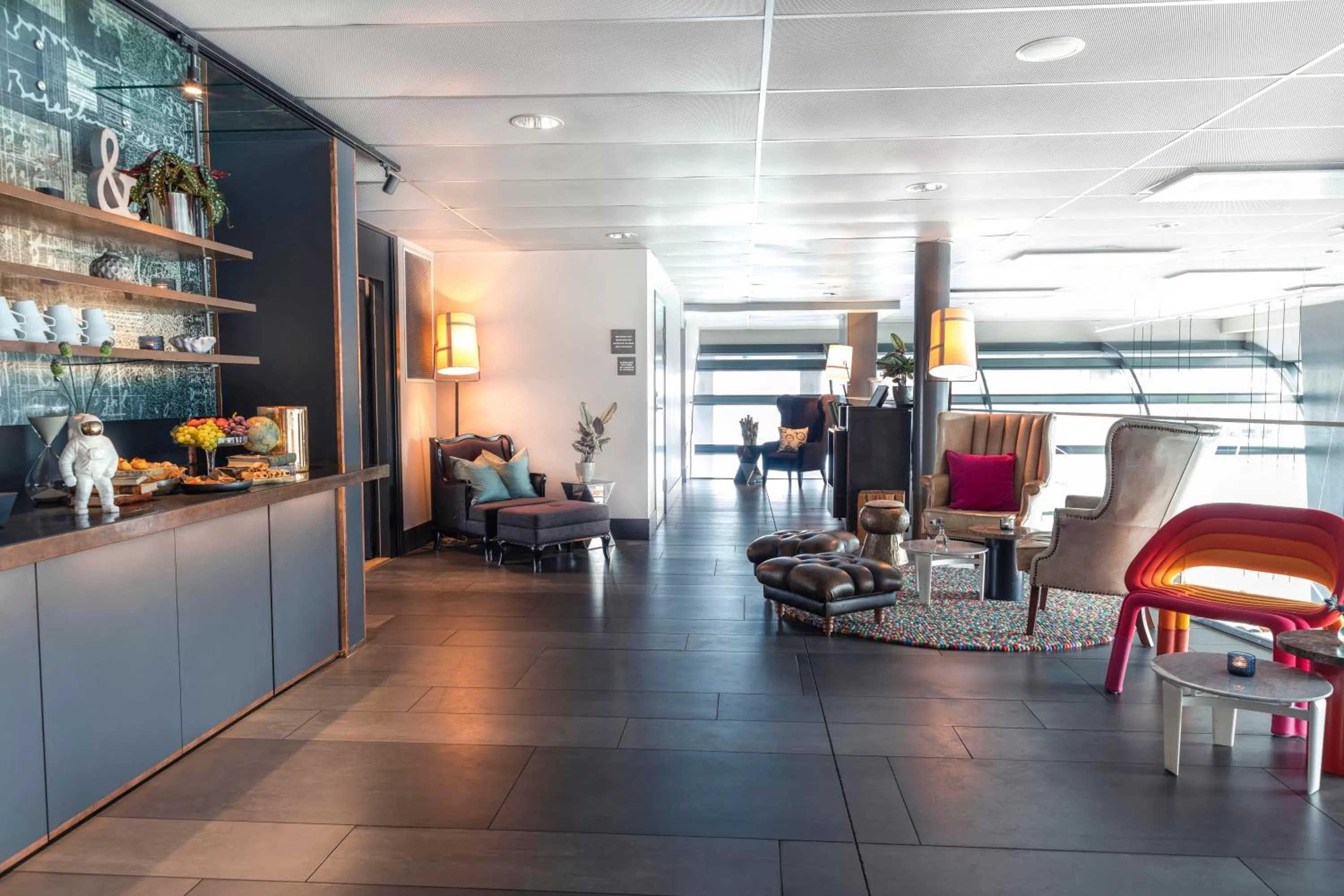 Lobby or reception in Radisson Blu Riverside Hotel