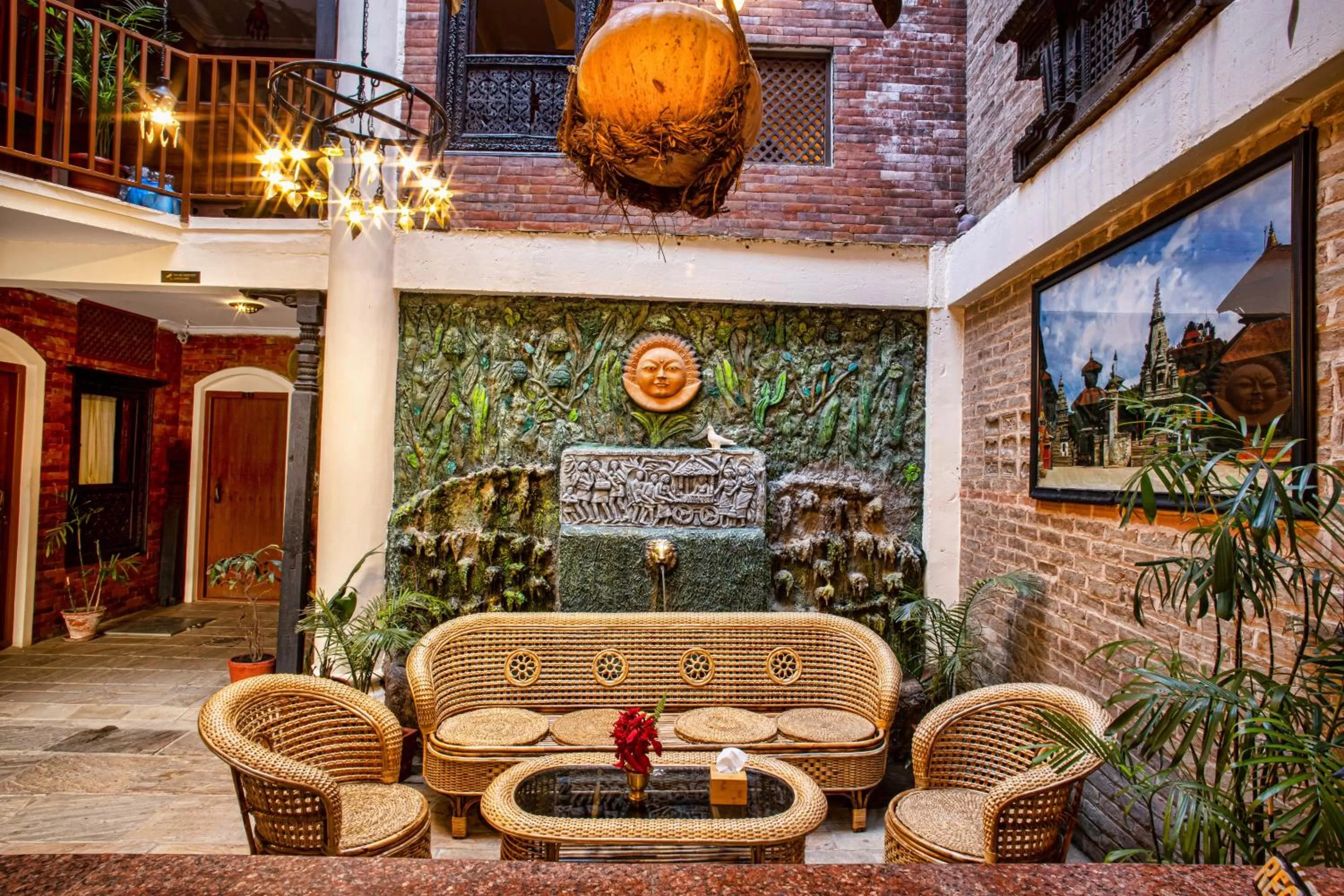 Seating area in Newa Home