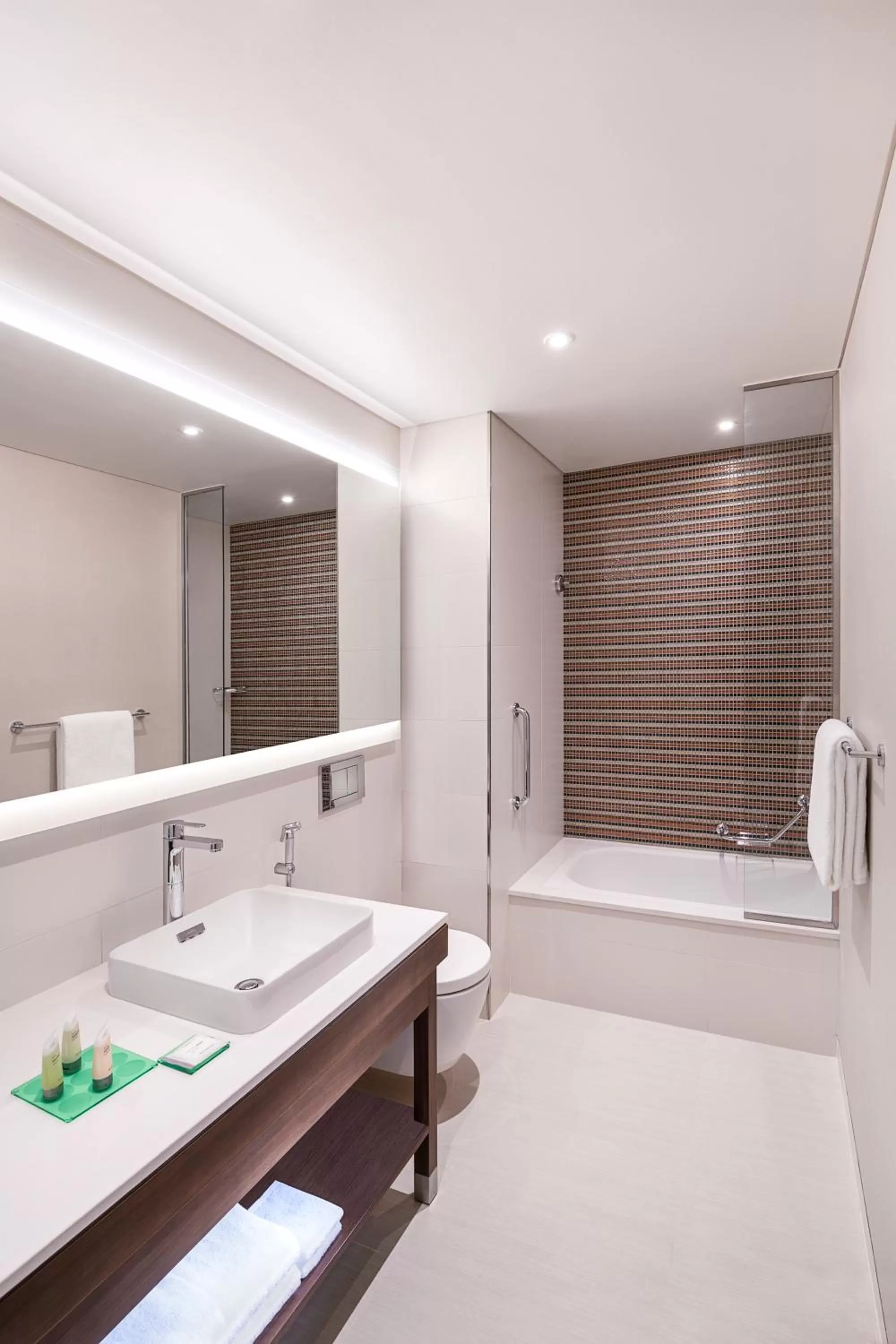 Bathroom in Hyatt Place Dubai Wasl District