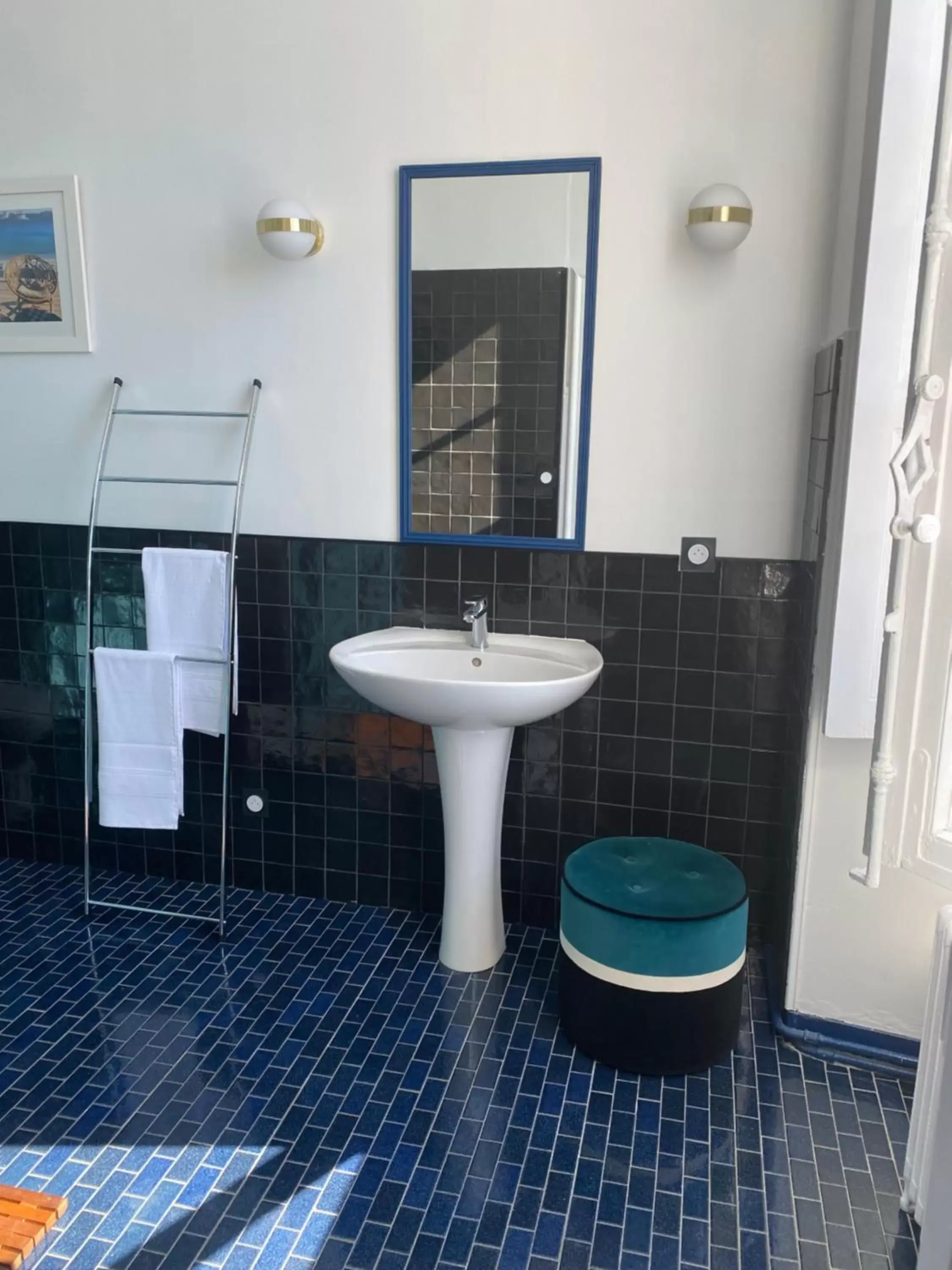 Bathroom in Maison d'hotes Château-Gaillard