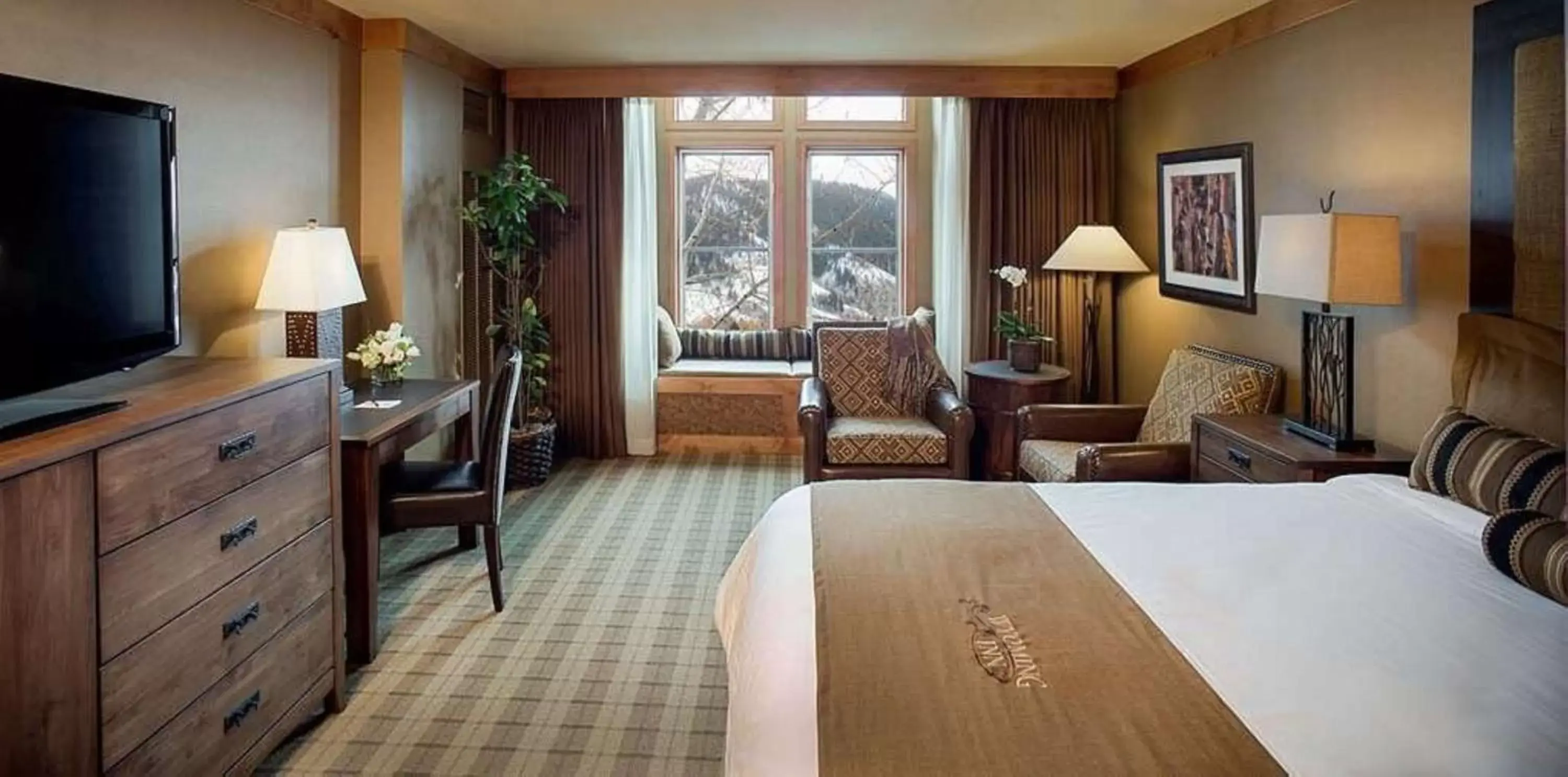Bedroom in Wyoming Inn of Jackson Hole