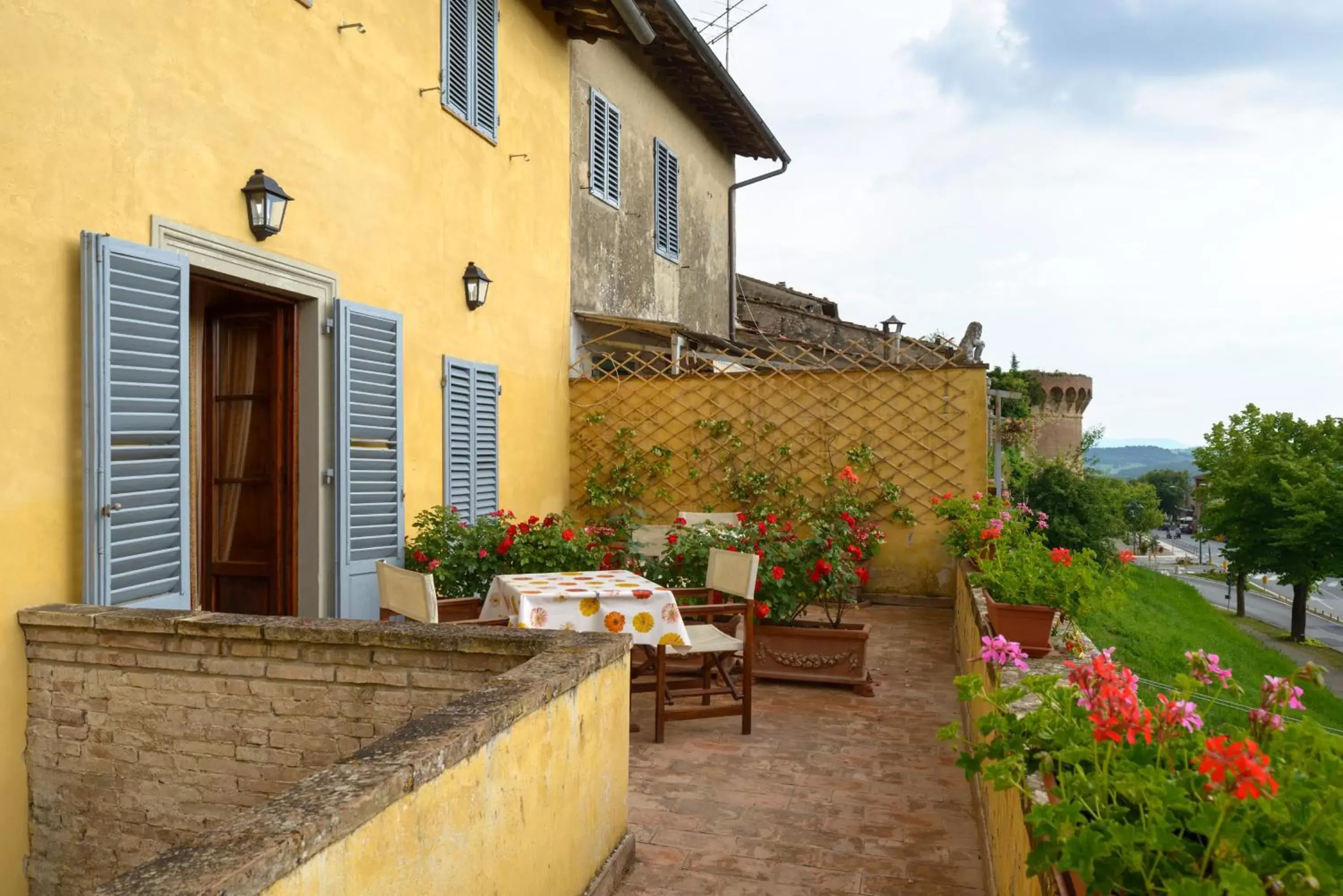 Balcony/Terrace in B&B Palazzo Al Torrione 2