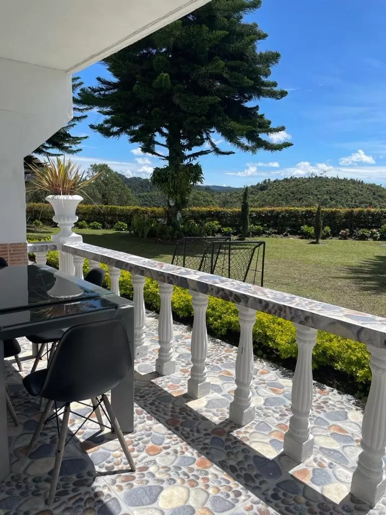 Balcony/Terrace in Paradise Lake Finca Hotel