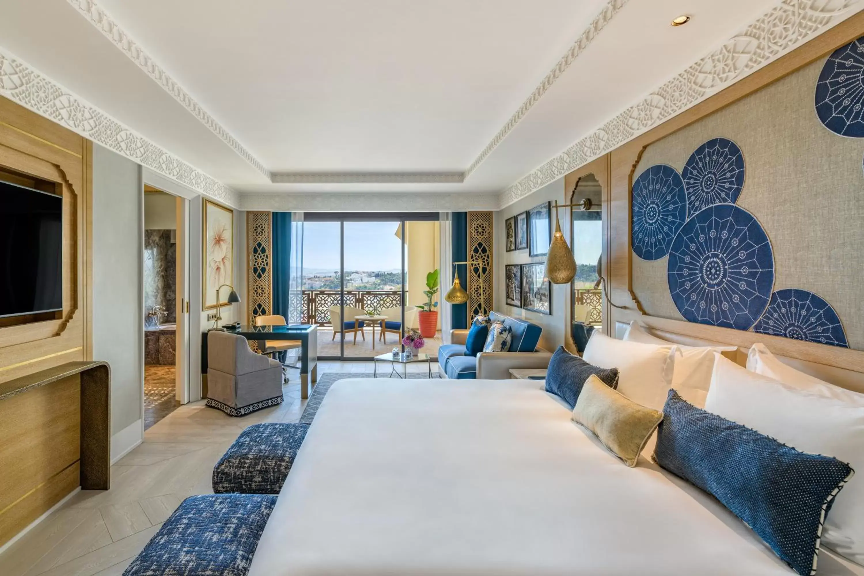 Bedroom in Fairmont Tazi Palace Tangier