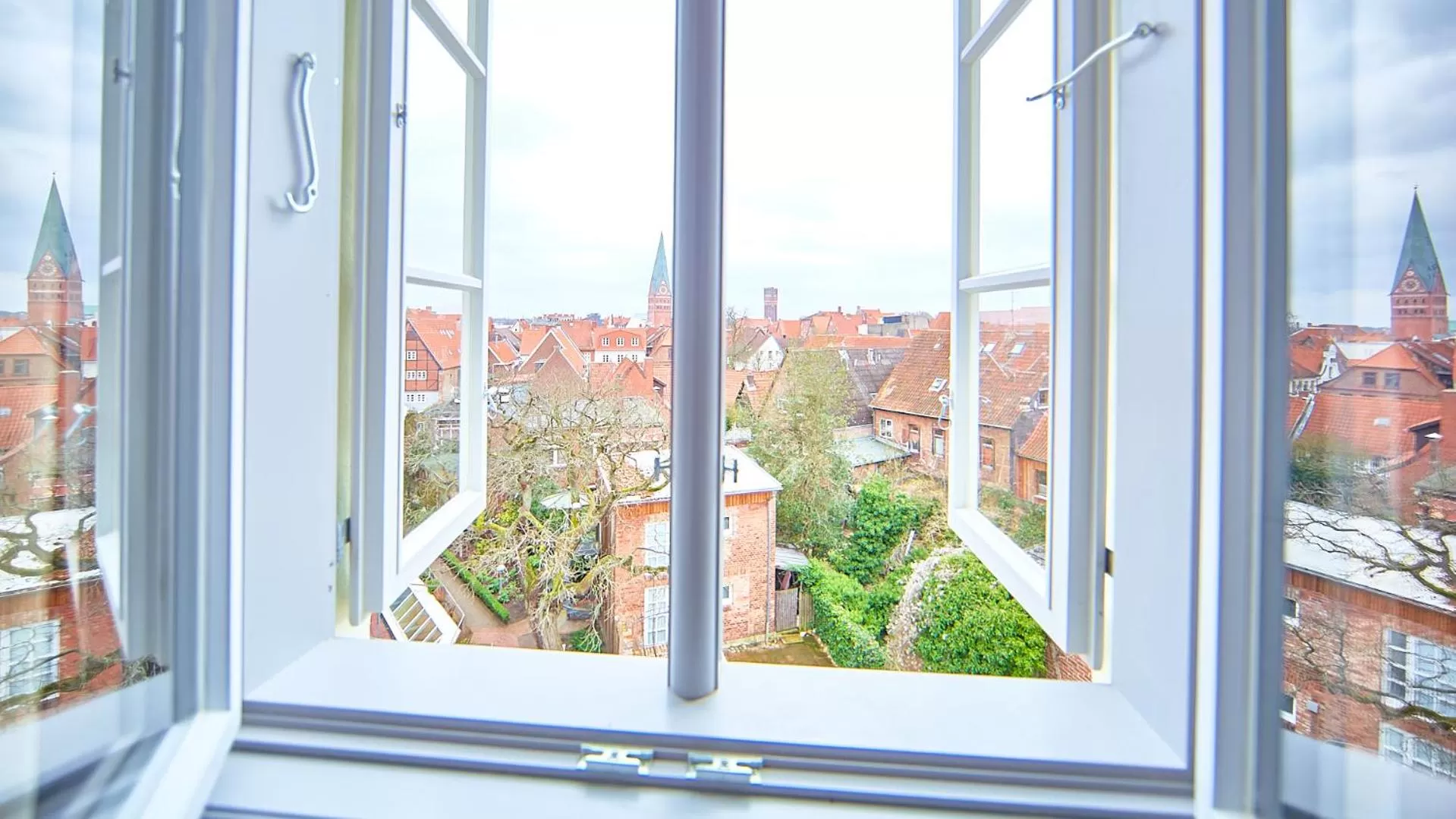 City view in Anno 1433 Hotel Lüneburg