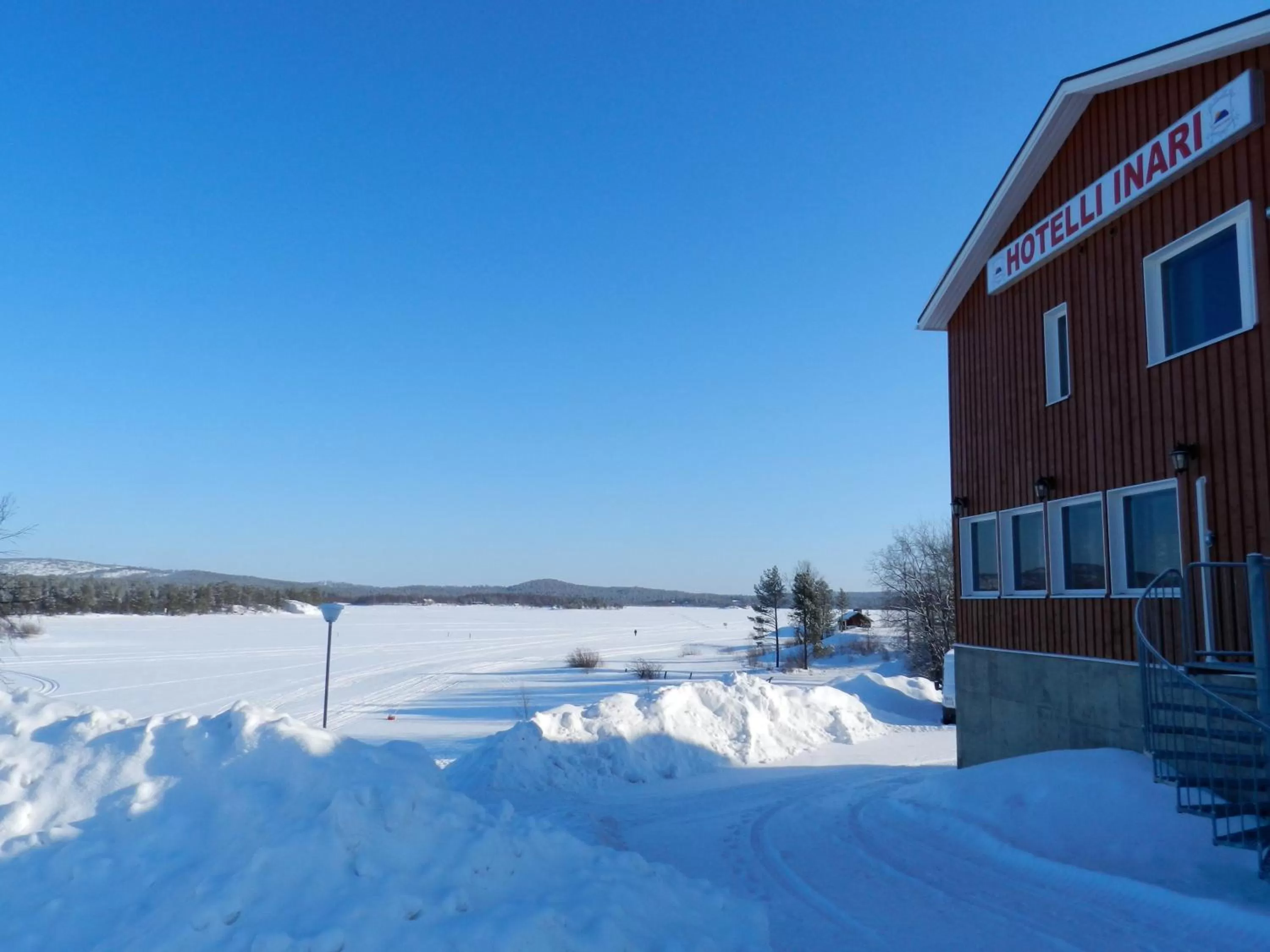 Facade/entrance in Hotel Inari