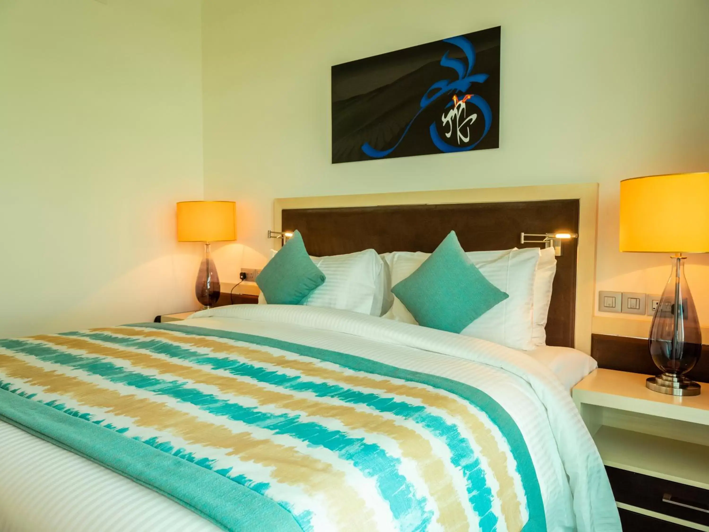 Bed in Retaj Salwa Resort & Spa