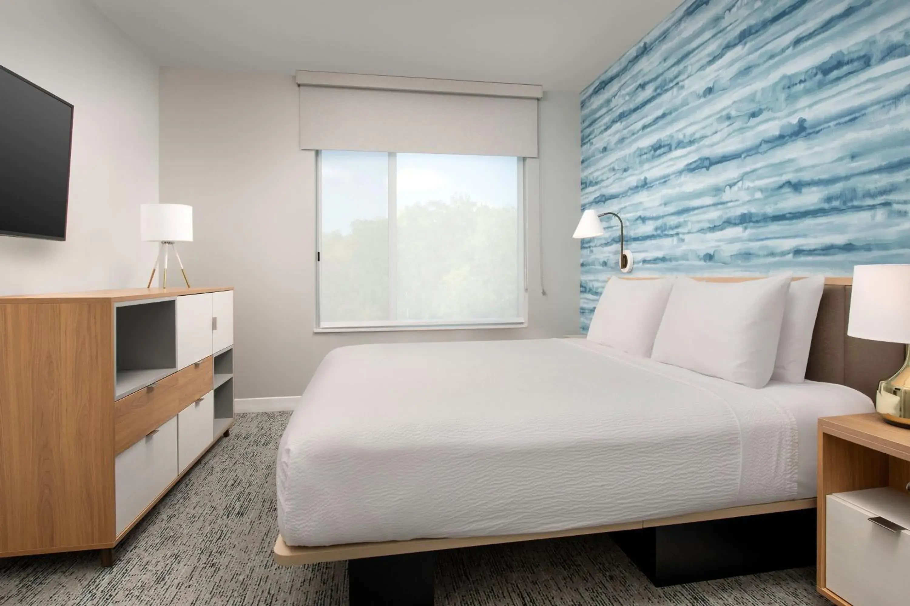 Bedroom, Bed in TownePlace Suites by Marriott Cincinnati Mason
