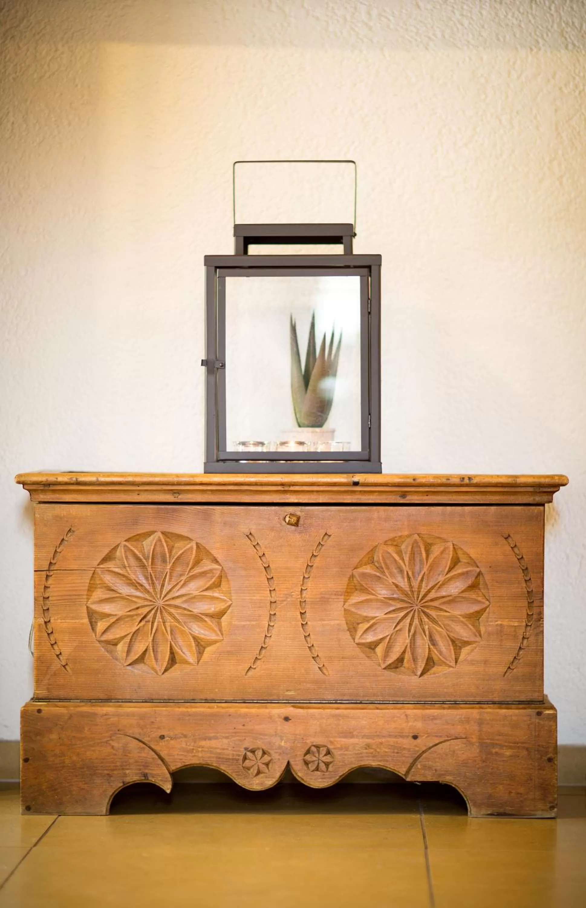 Lobby or reception in Hotel Garni Römerhof
