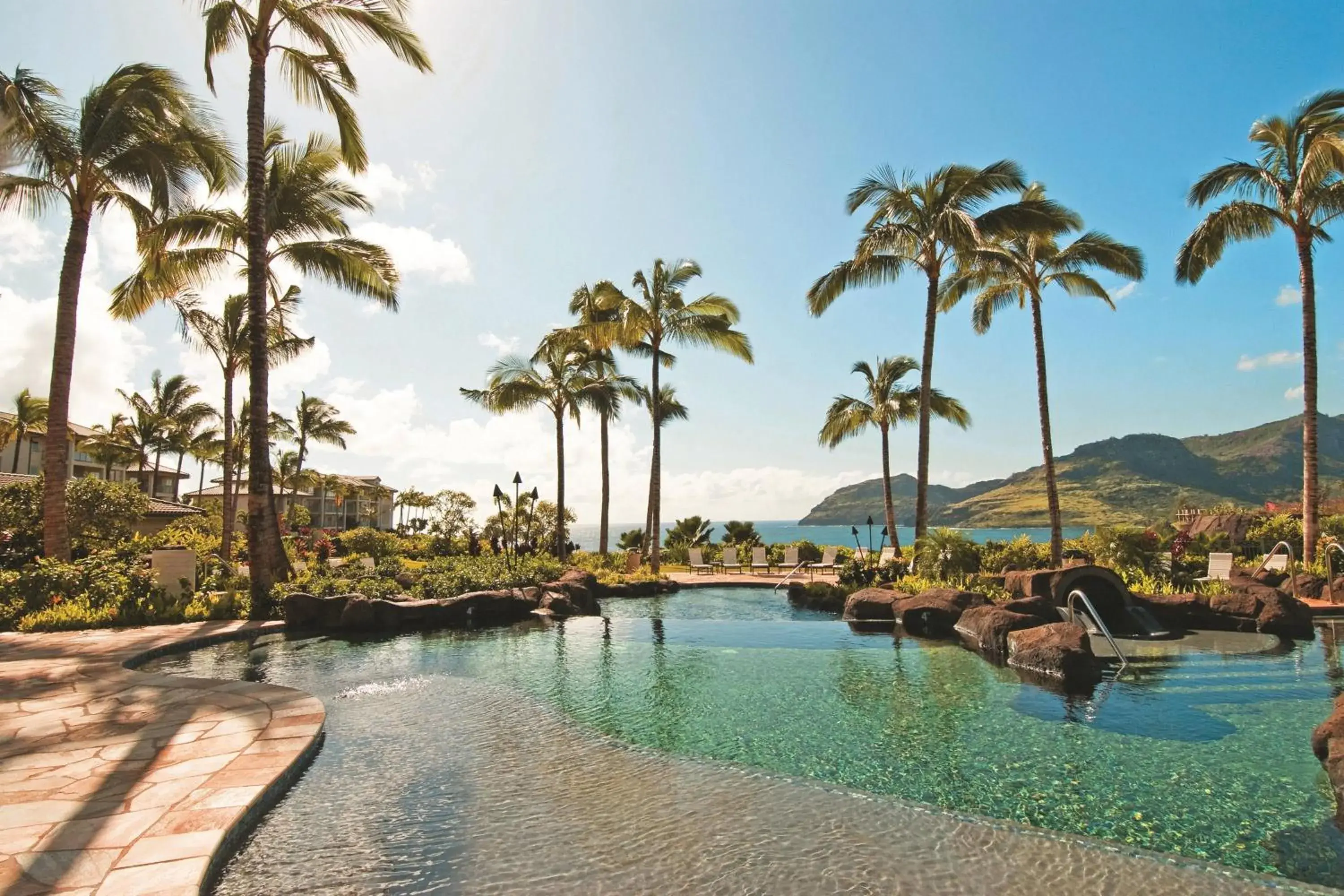 Swimming Pool in Marriott's Kauai Lagoons - Kalanipu'u