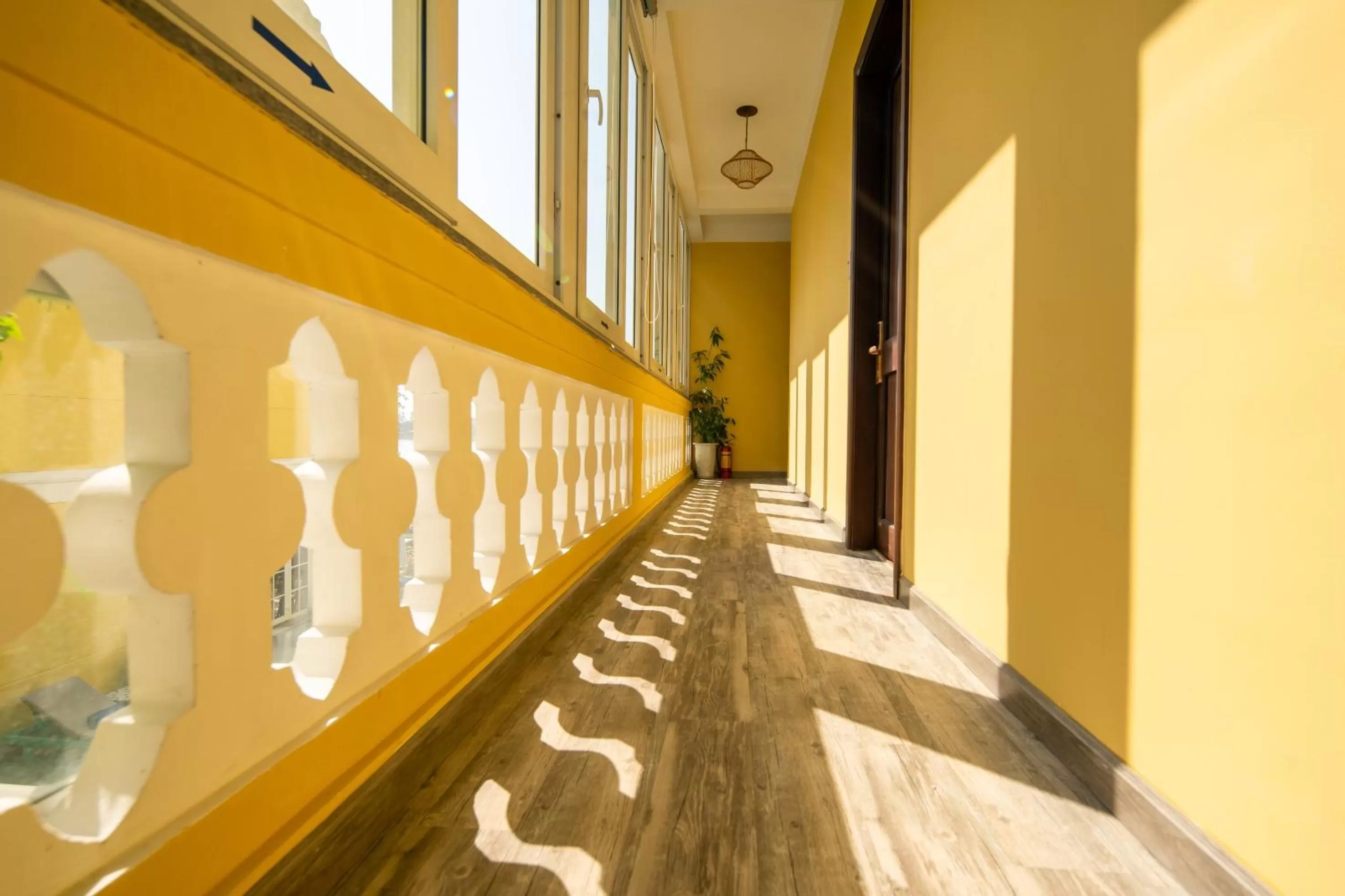 Balcony/Terrace in TRIPLE Riverside Villa Hotel HoiAn