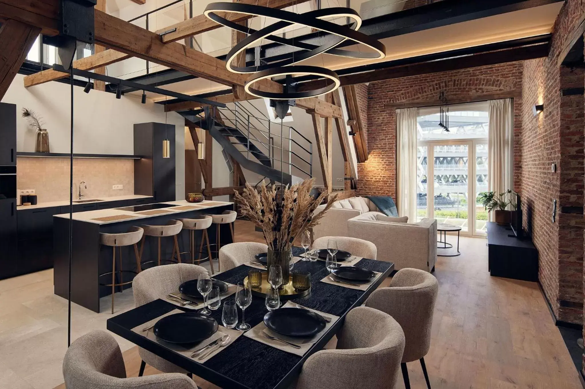 Living room, Restaurant/Places to Eat in Van der Valk Hotel Mechelen