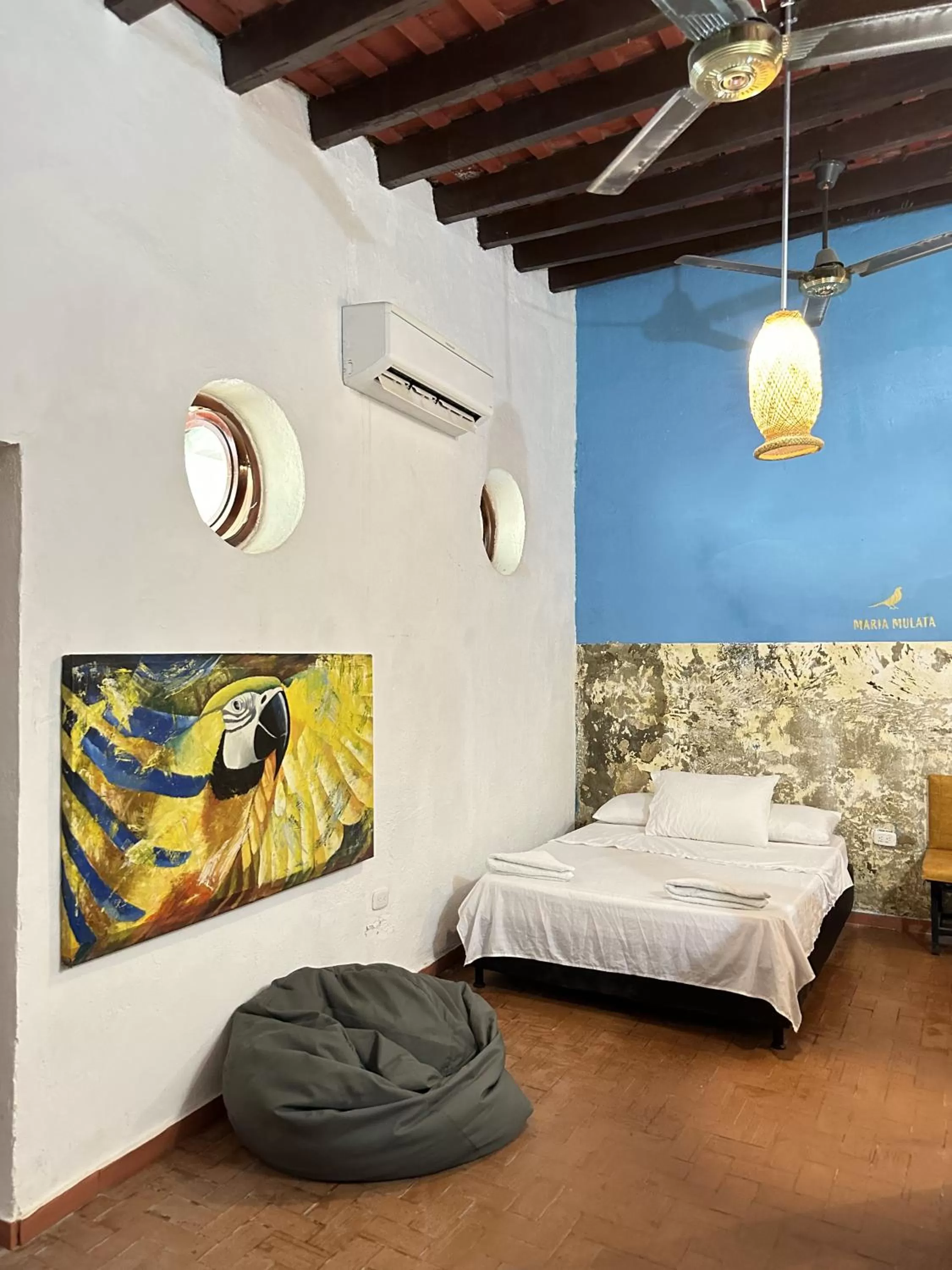 Bed in Maria Mulata Boutique Hotel