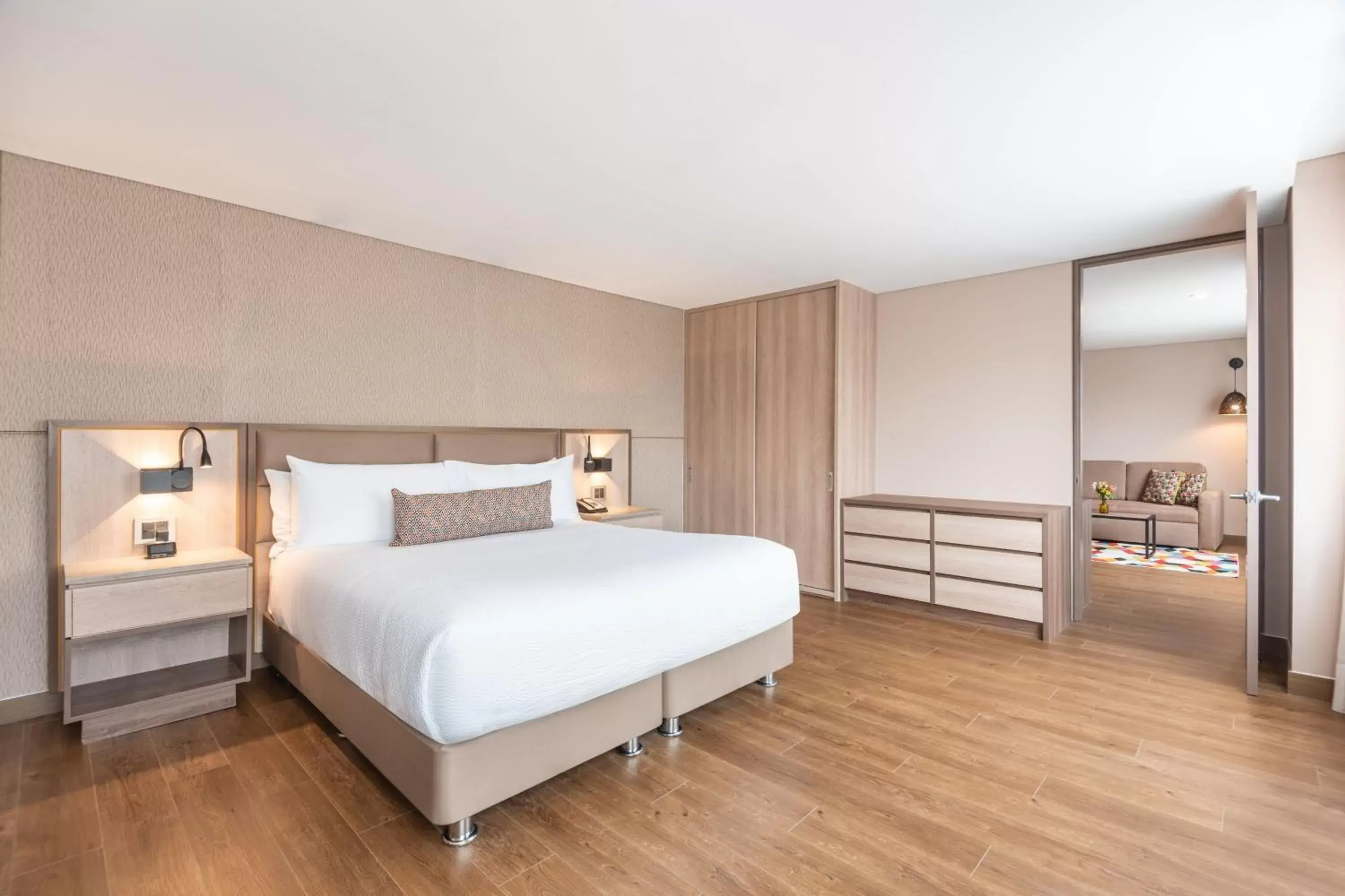 Bedroom, Bed in Residence Inn by Marriott Bogota