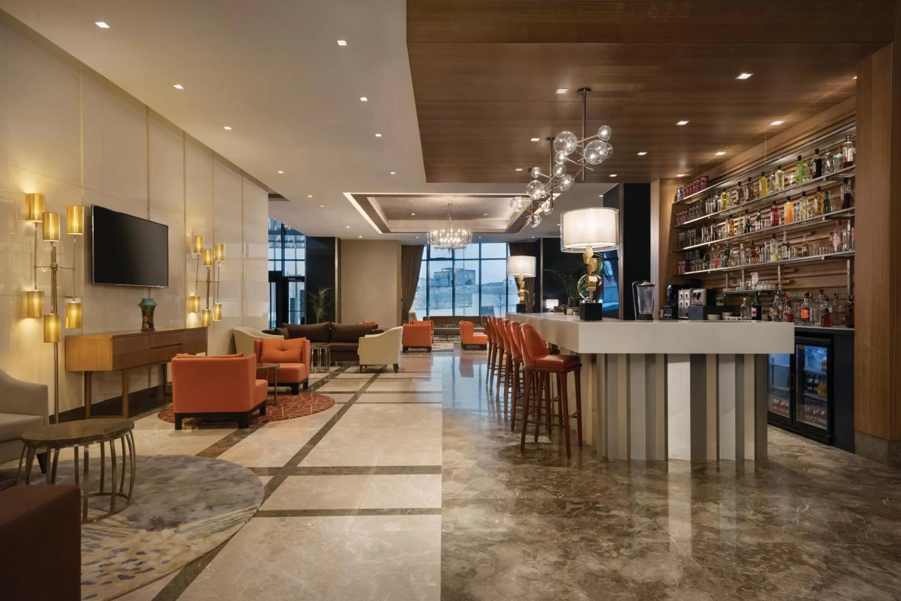 Lobby or reception in TRYP by Wyndham Istanbul Basın Ekspres