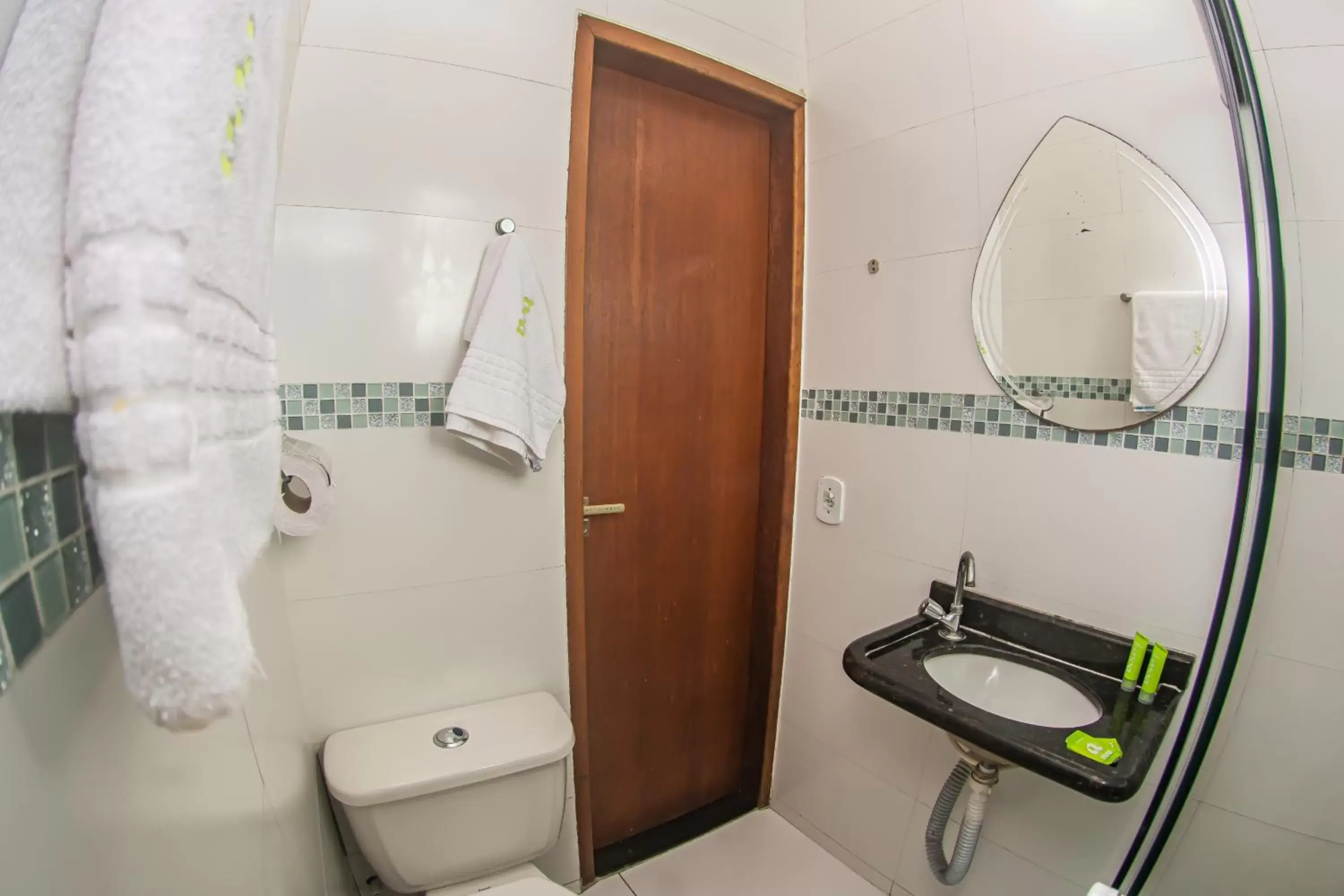Bathroom in Pousada Pargos