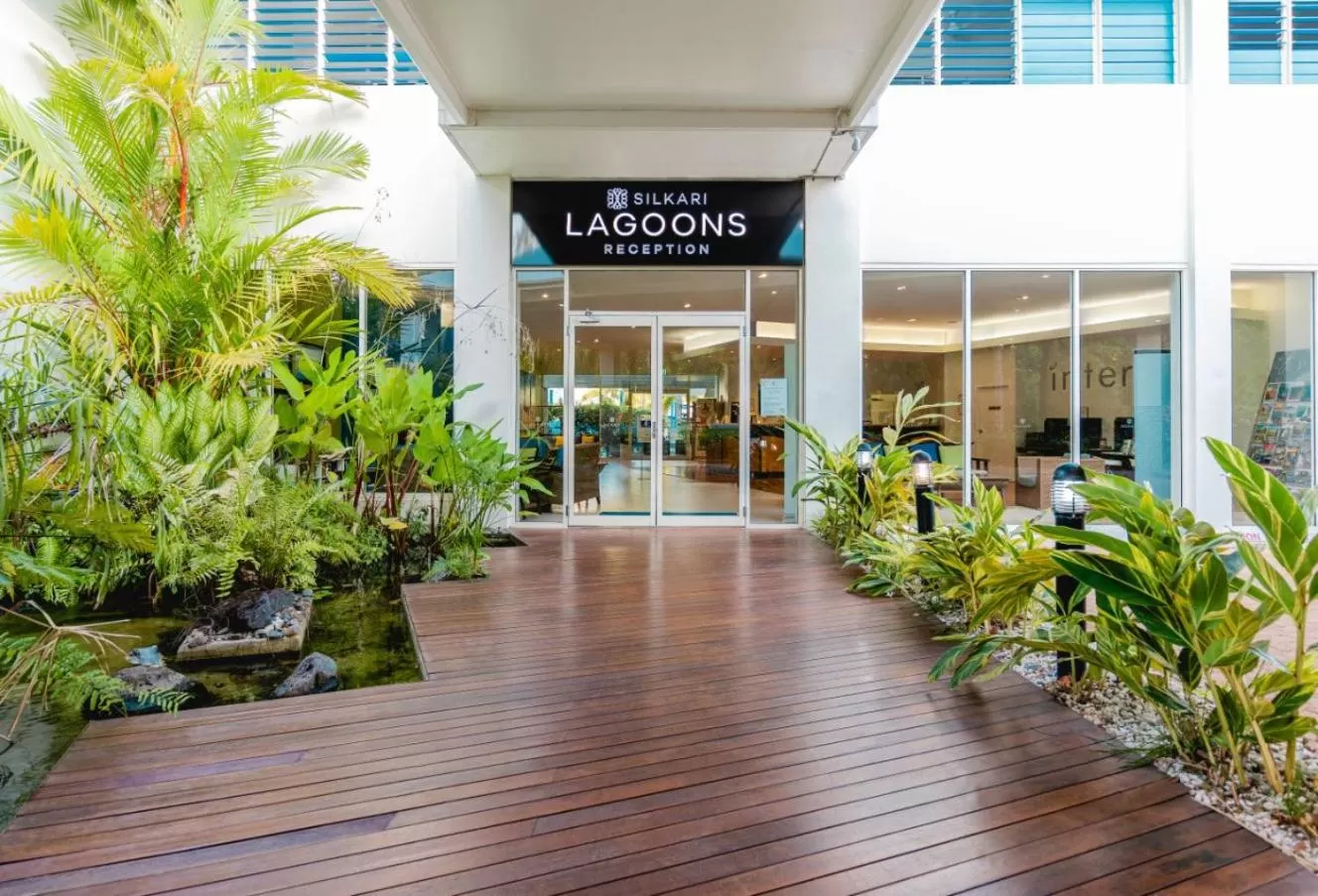 Facade/entrance in Silkari Lagoons Port Douglas