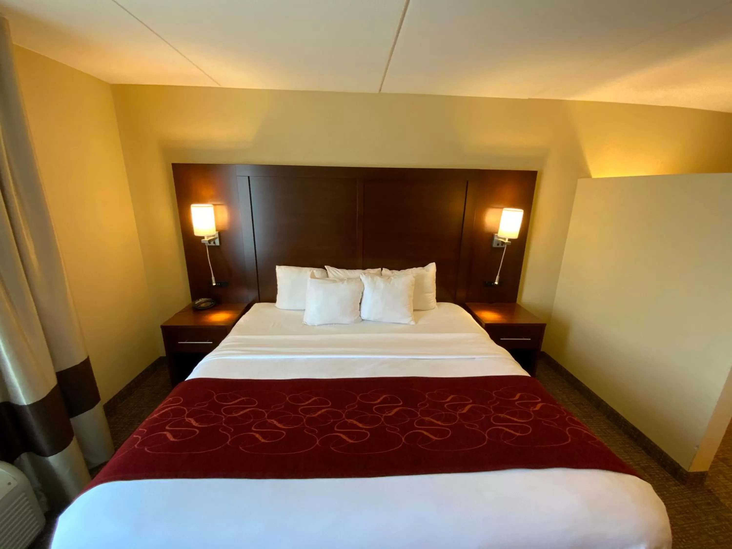 Bedroom, Bed in Comfort Suites Fredericksburg North