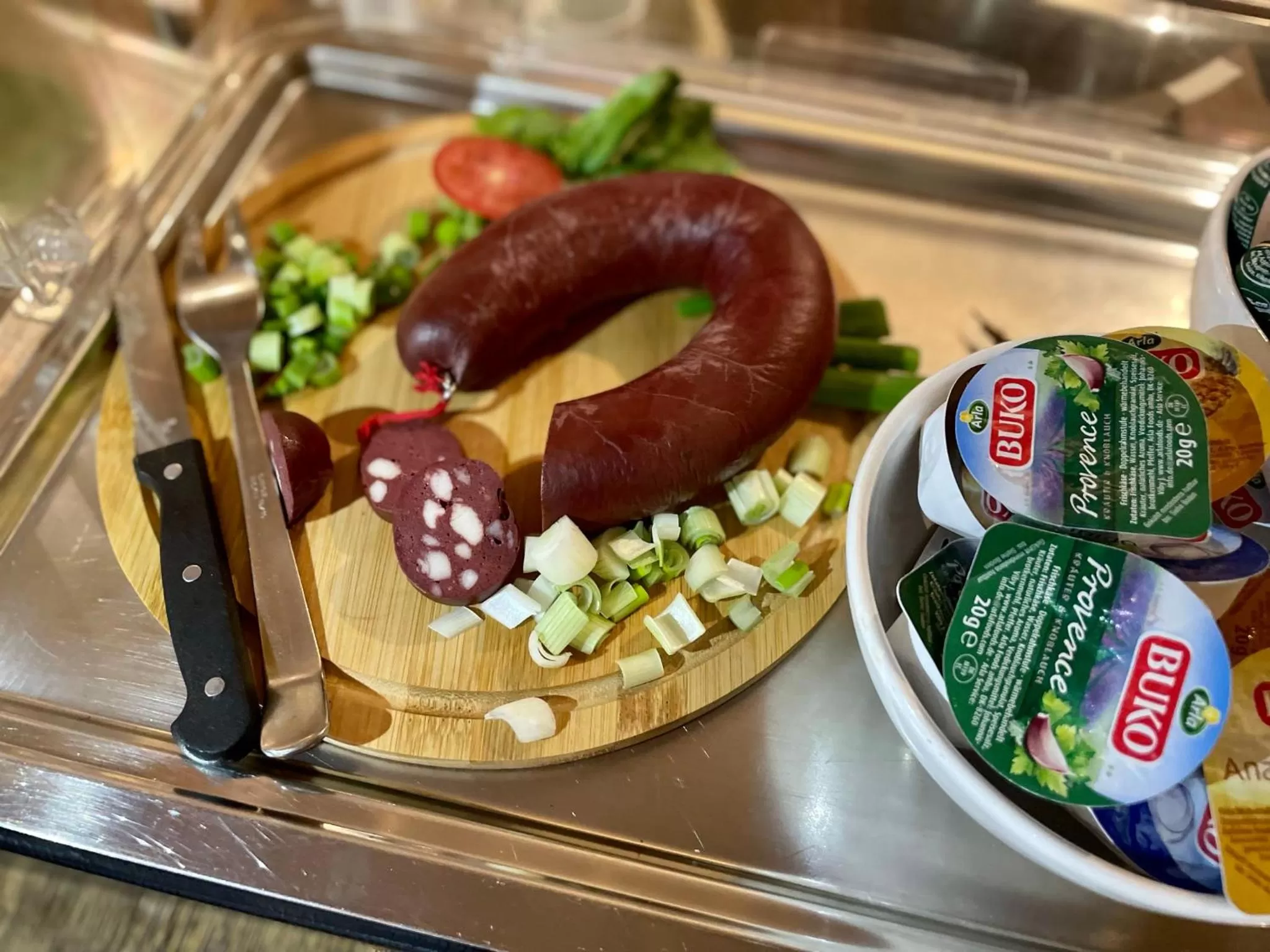 Buffet breakfast in Rhein Hotel St. Martin