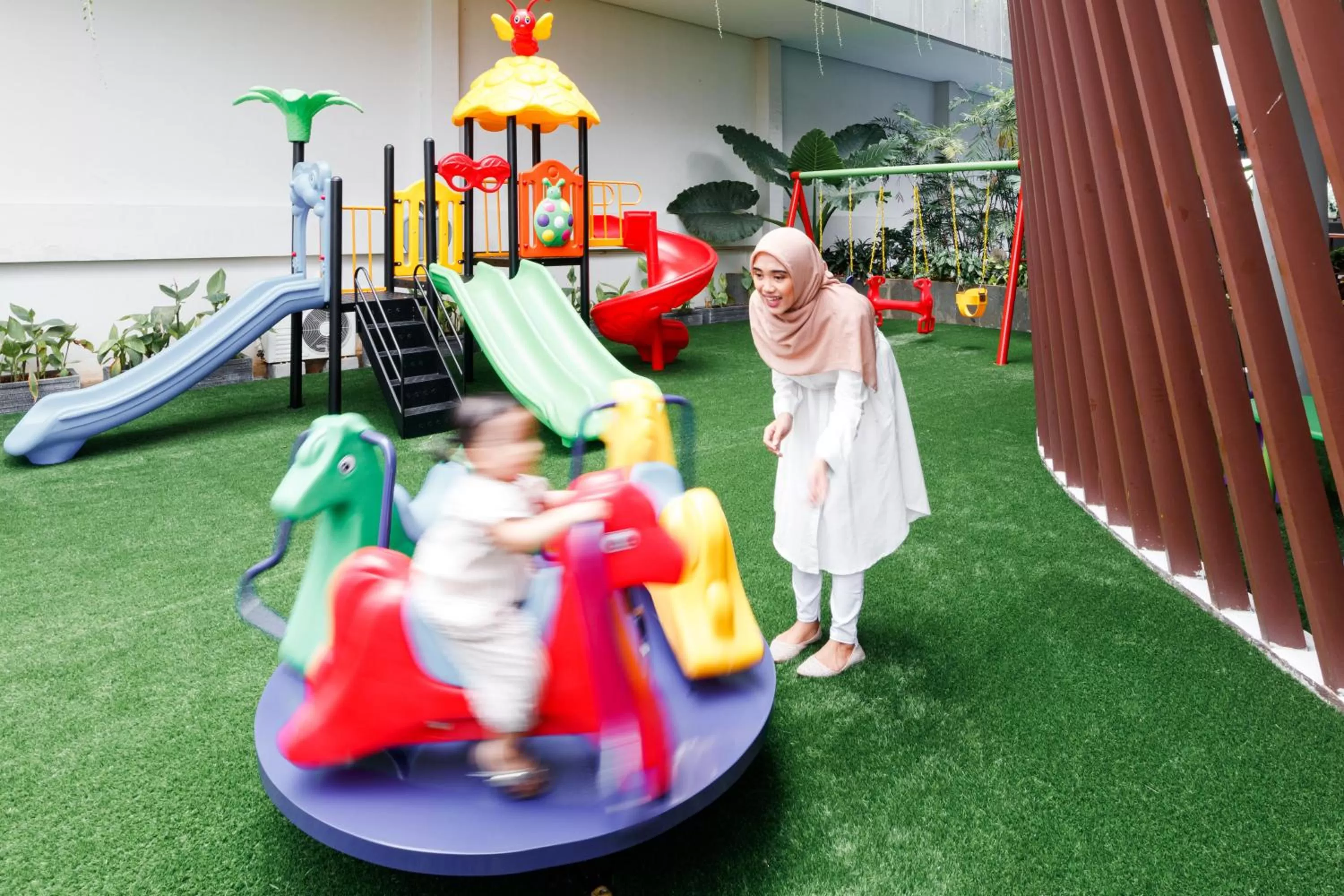 Children play ground in Antero Hotel Jababeka Cikarang