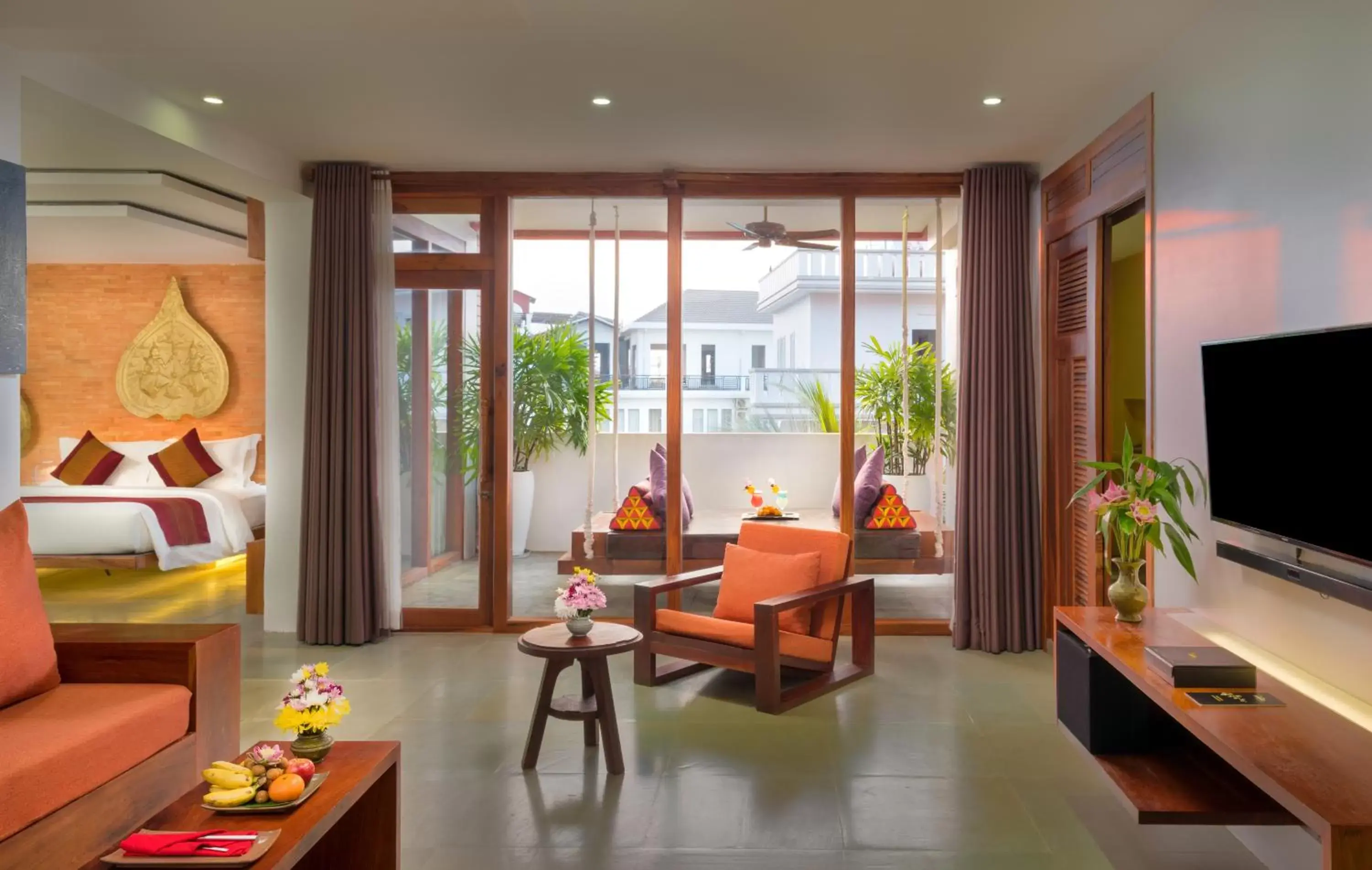 Balcony/Terrace, Seating Area in Golden Temple Residence