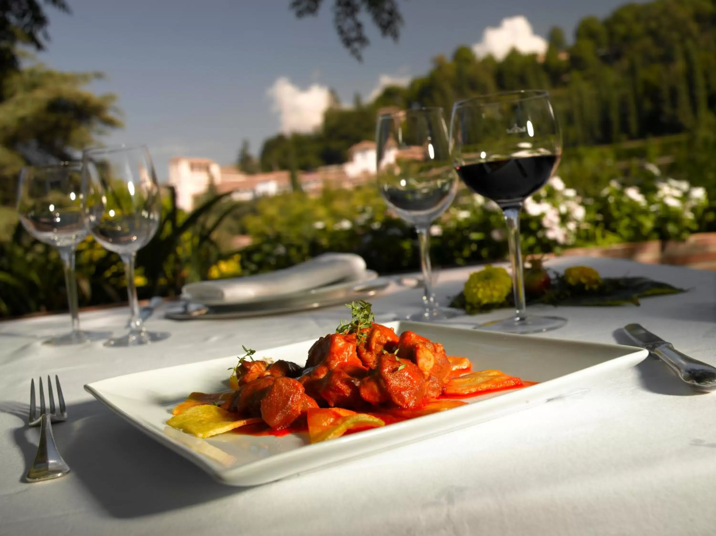 Food in Parador de Granada