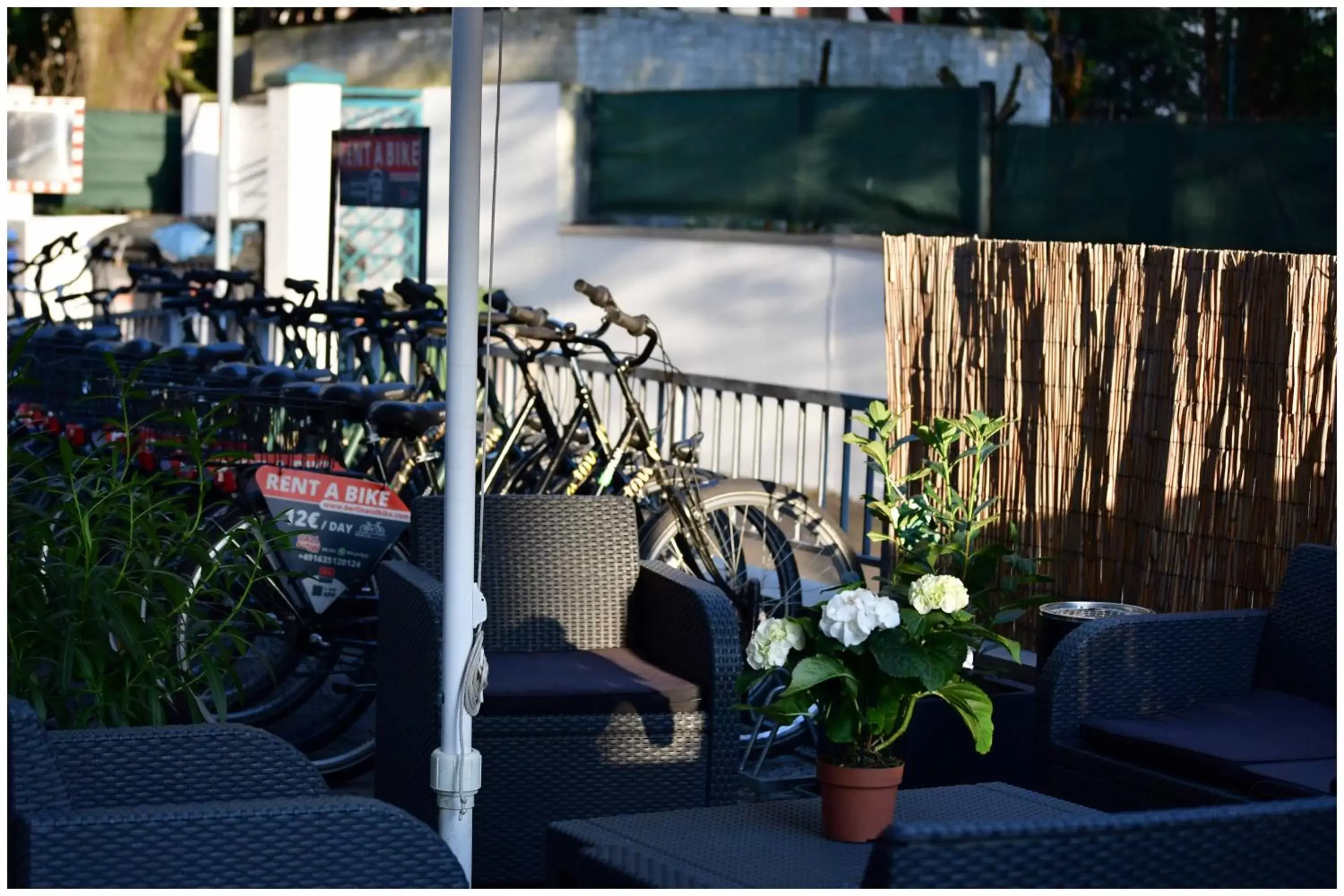 Balcony/Terrace in Motel Plus Berlin