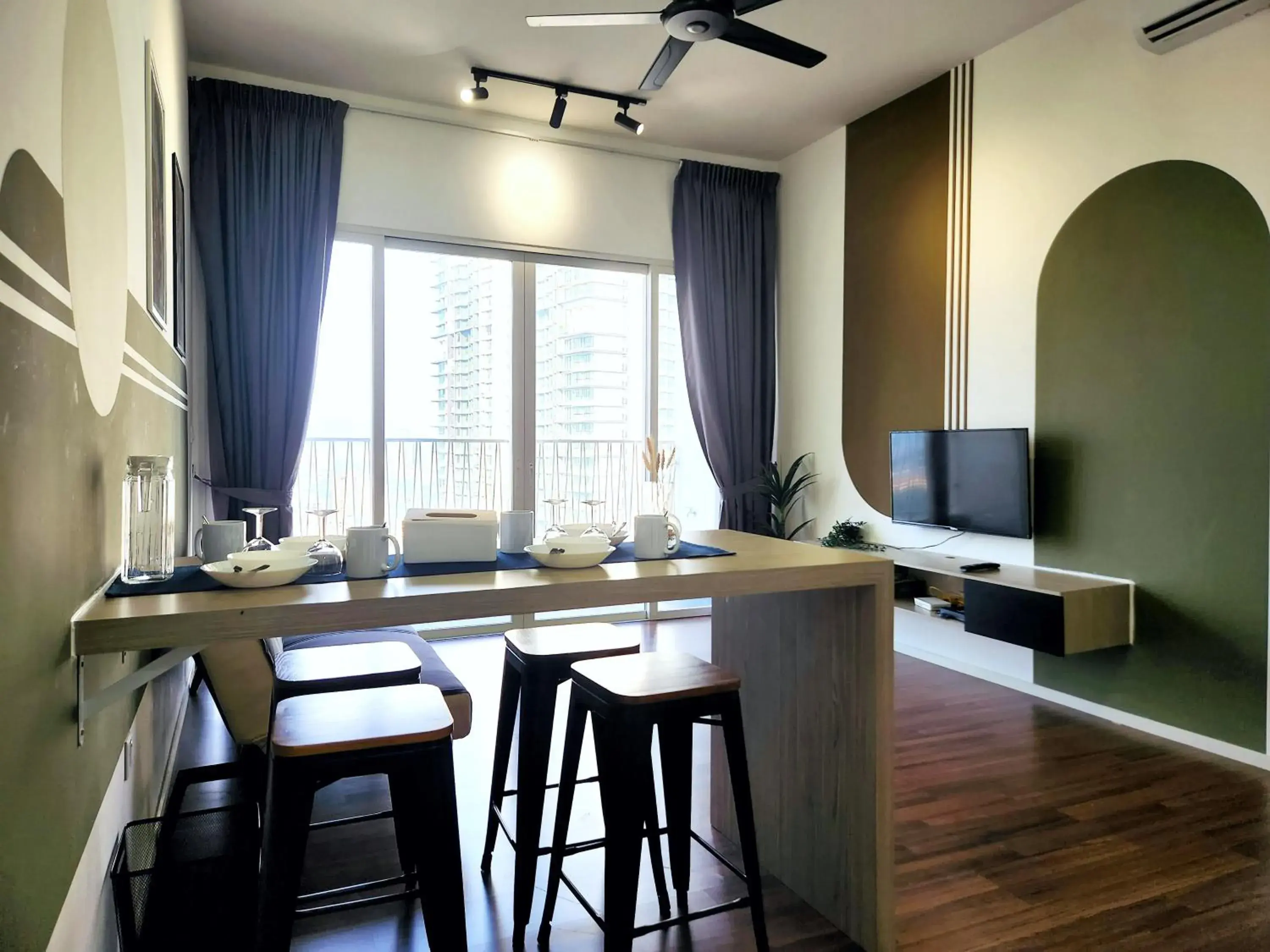 Dining Area in Infini Suites@ UNA Residences, Sunway Velocity KL