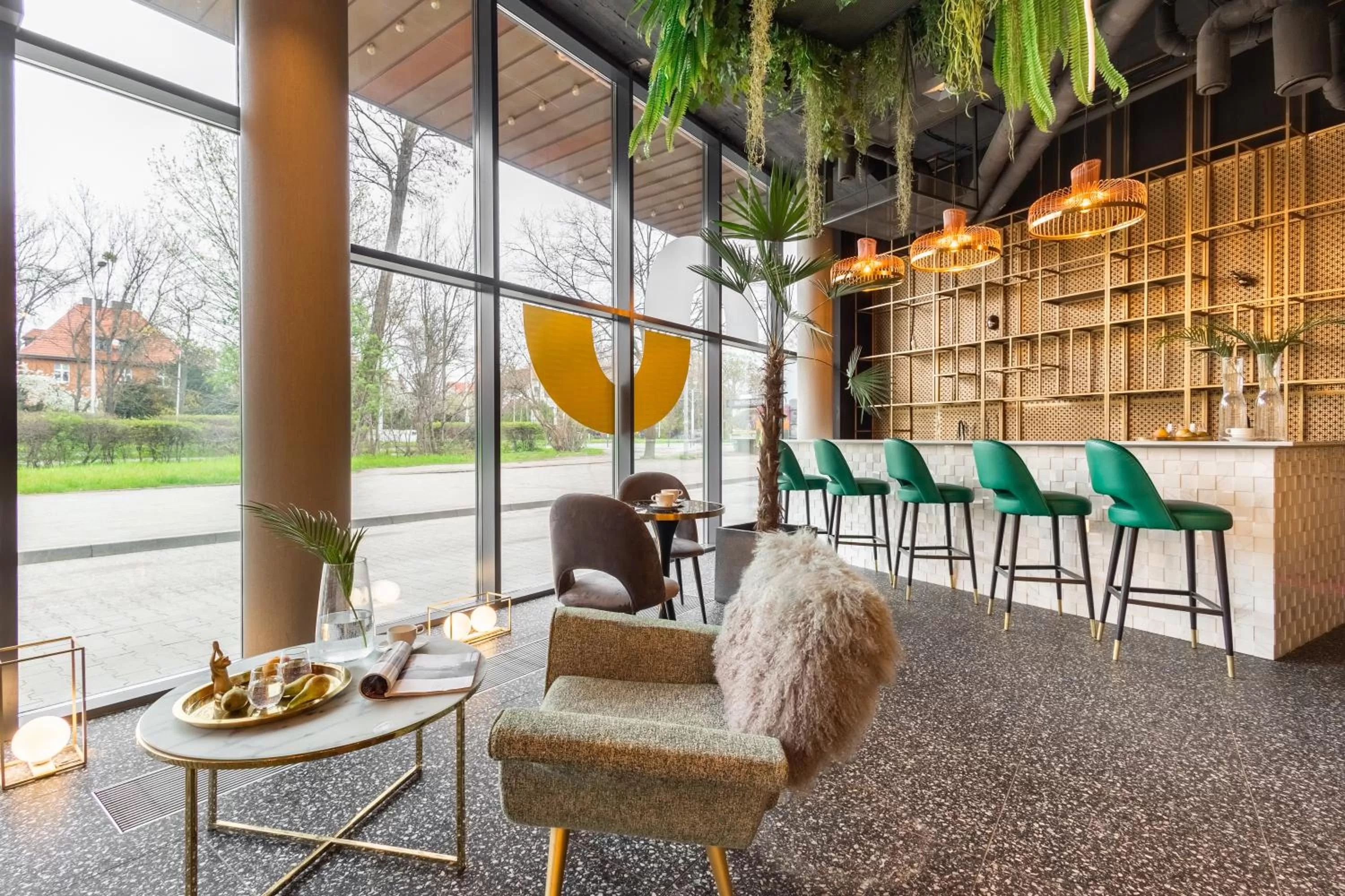 Seating area in Hotel Zoo by Afrykarium Wroclaw