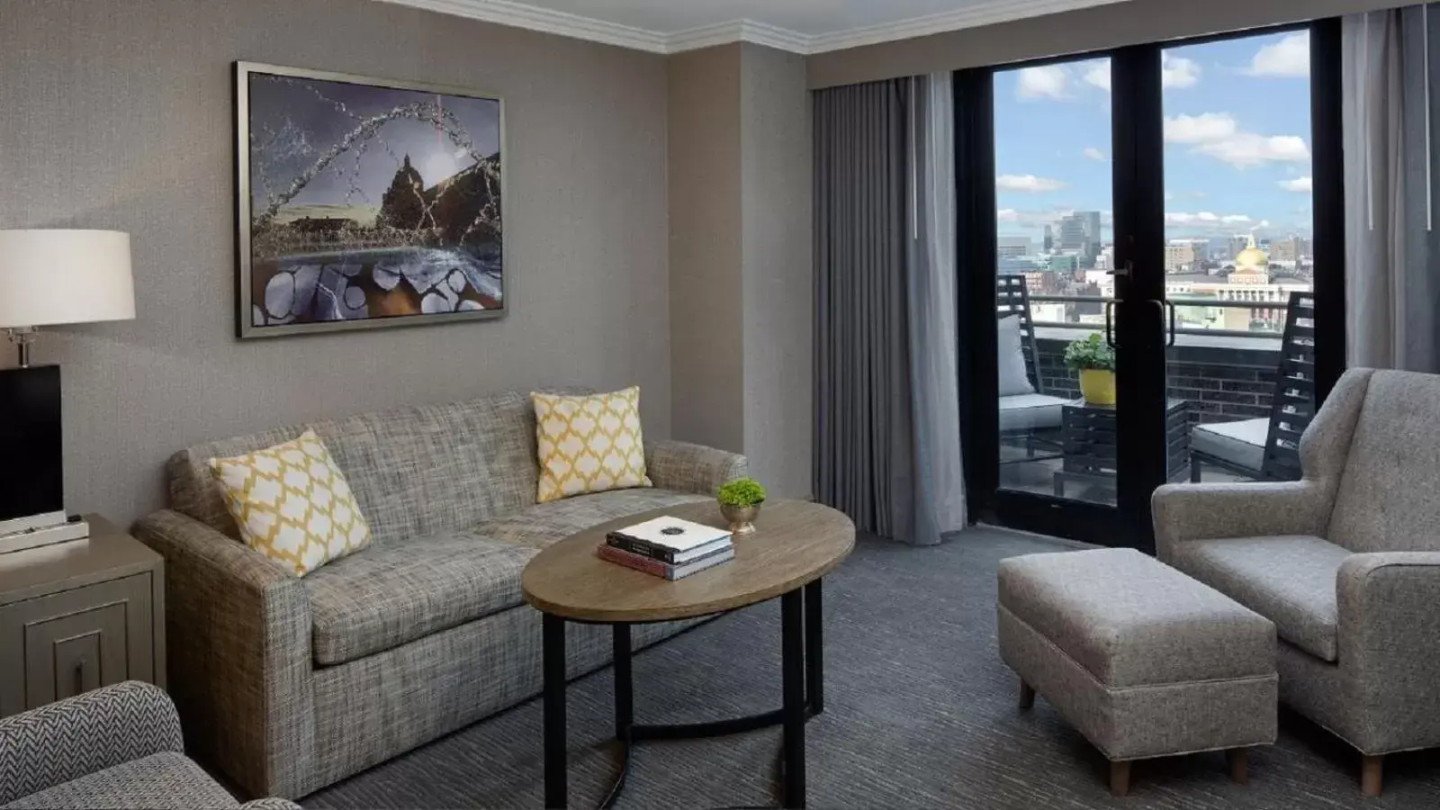 Executive Room with Terrace in Hyatt Regency Boston