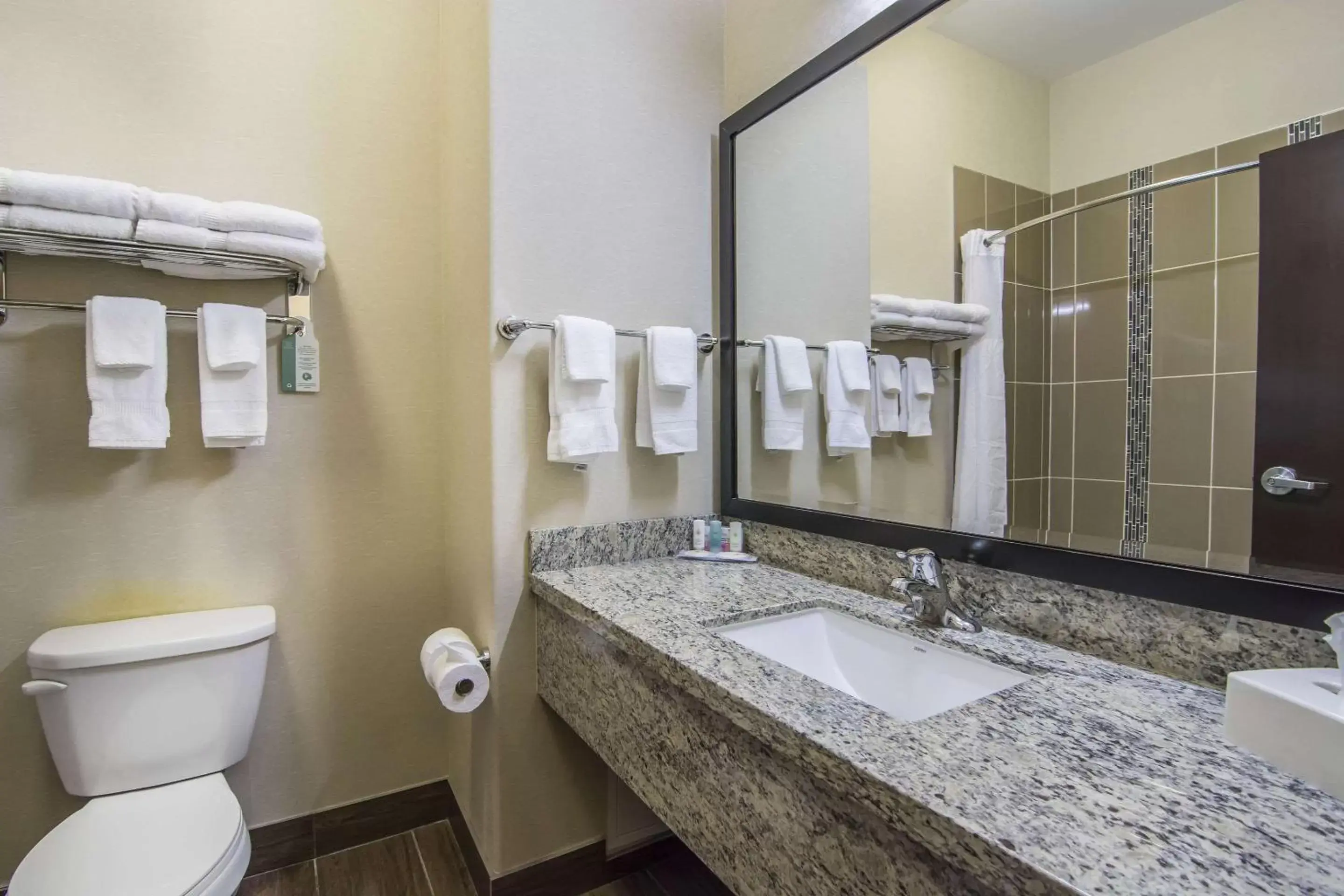 Bathroom in Comfort Inn & Suites Fort Saskatchewan