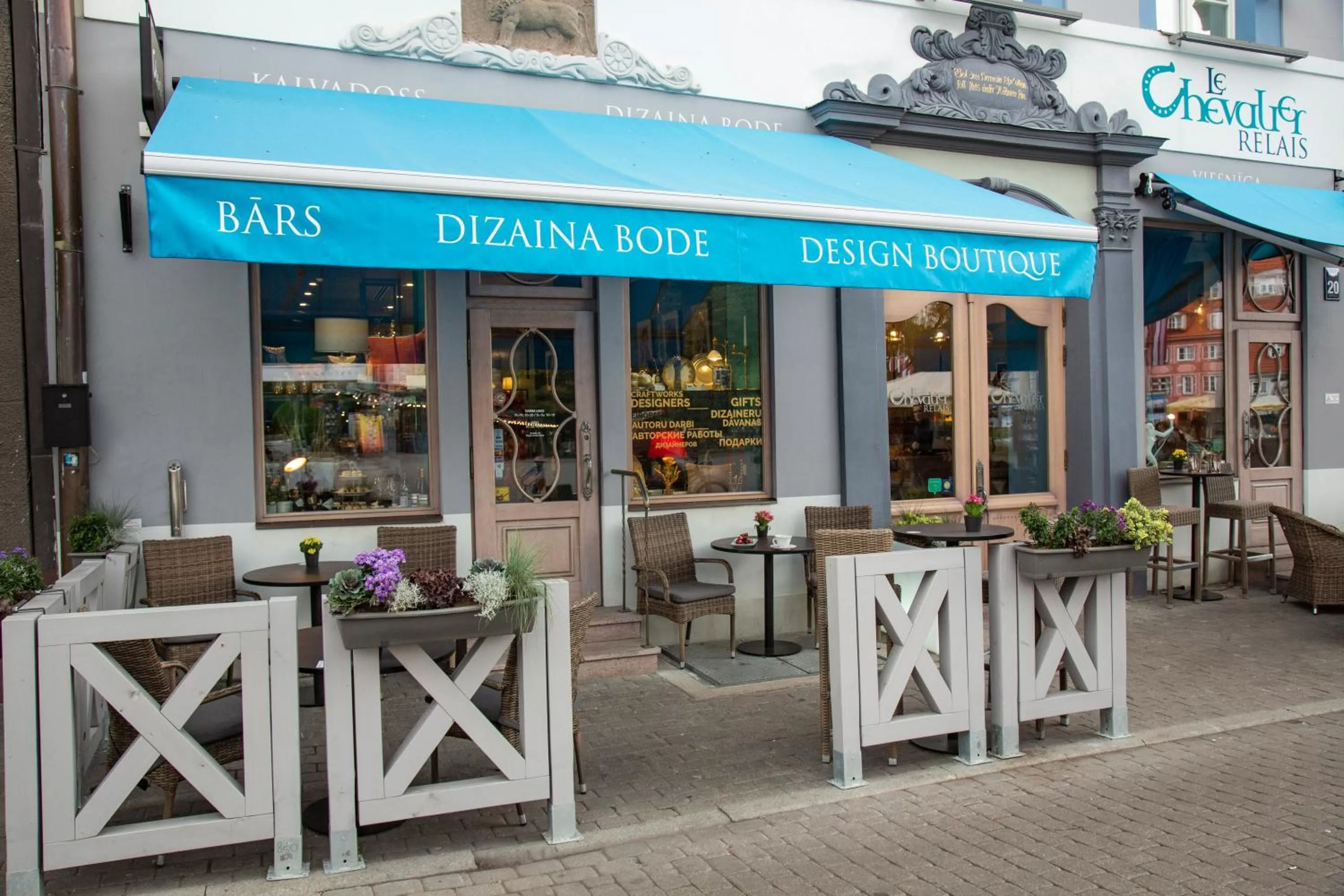 Patio in Relais Le Chevalier