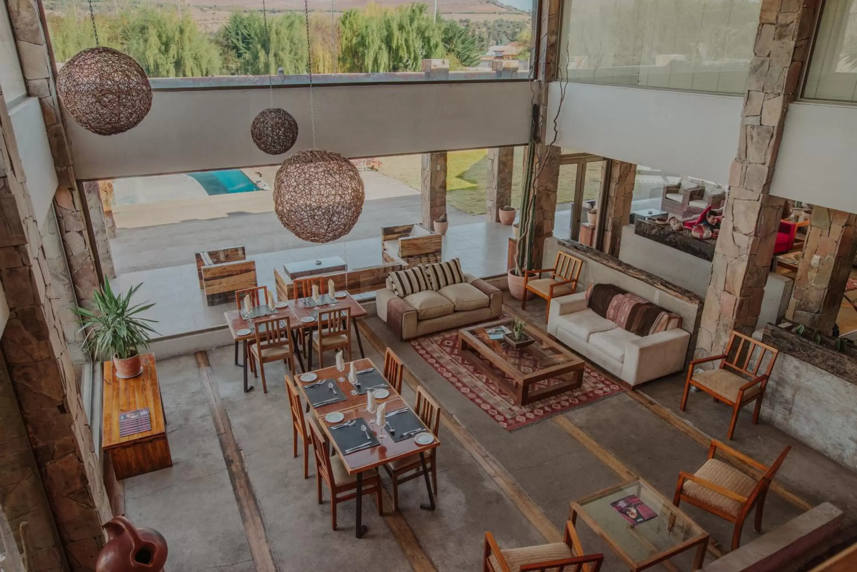 Living room in Hotel Limari Living room in Hotel Limari