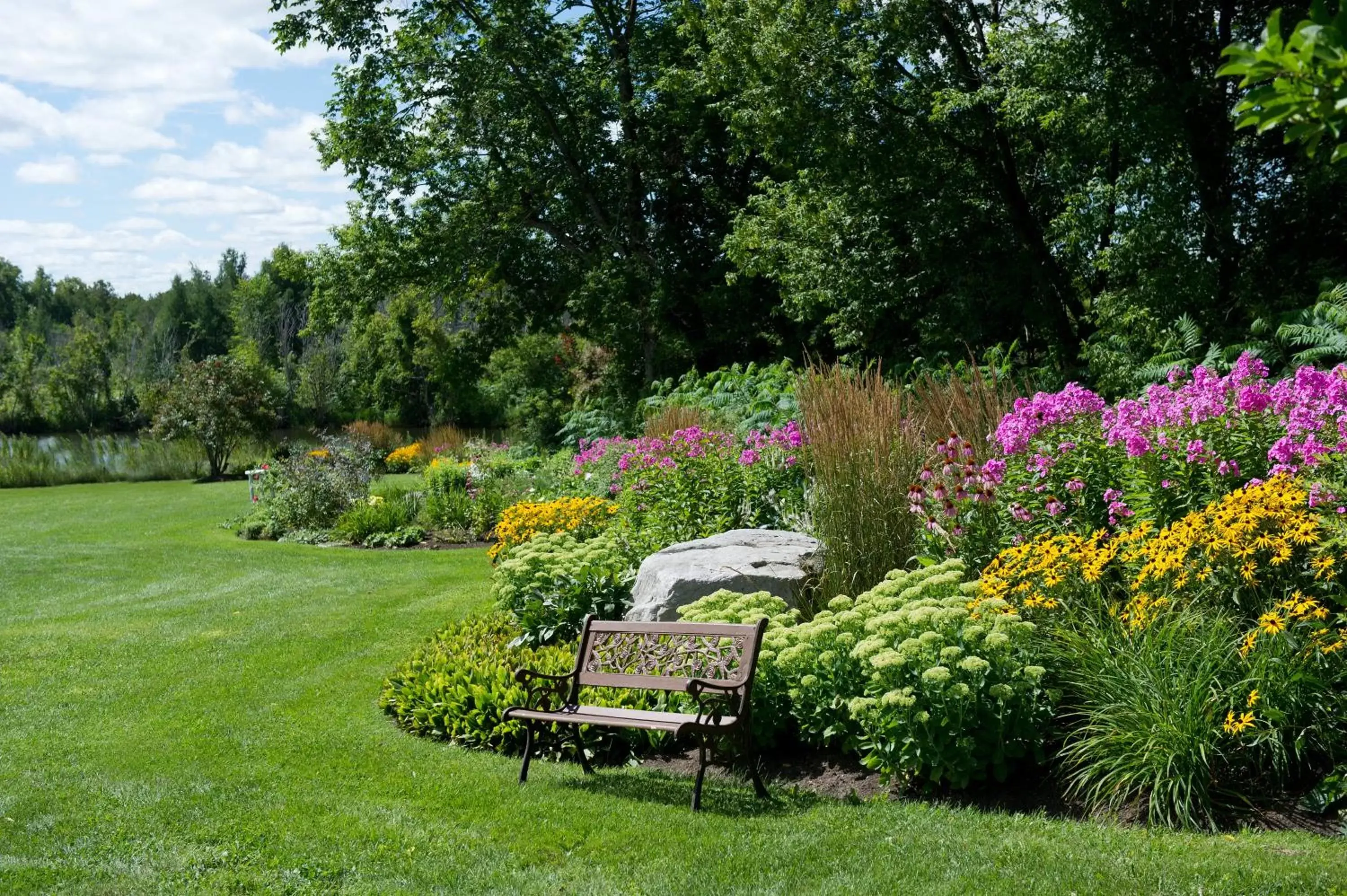 Garden in Auberge des Gallant