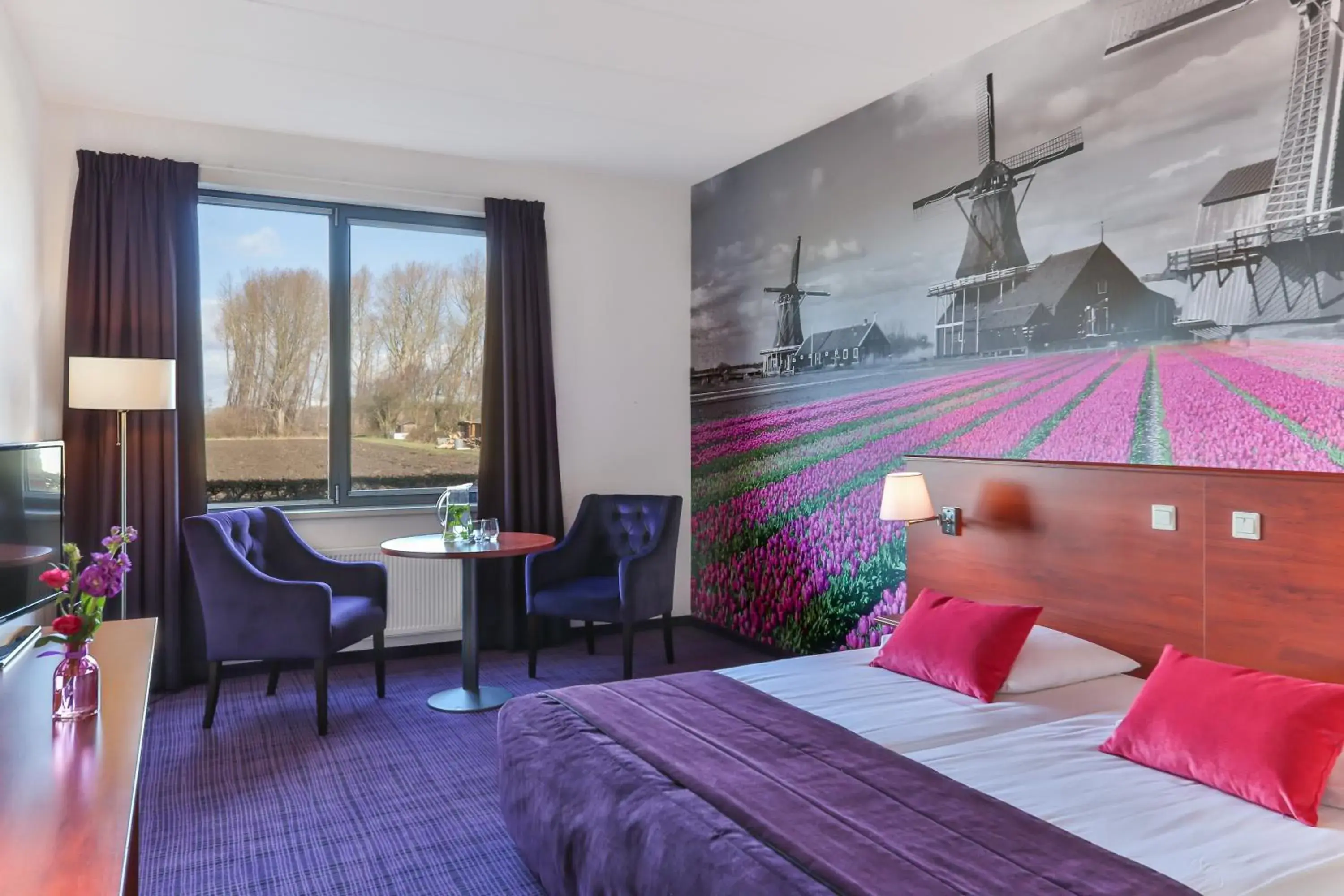 Bedroom in Fletcher Hotel-Restaurant Zevenbergen-Moerdijk