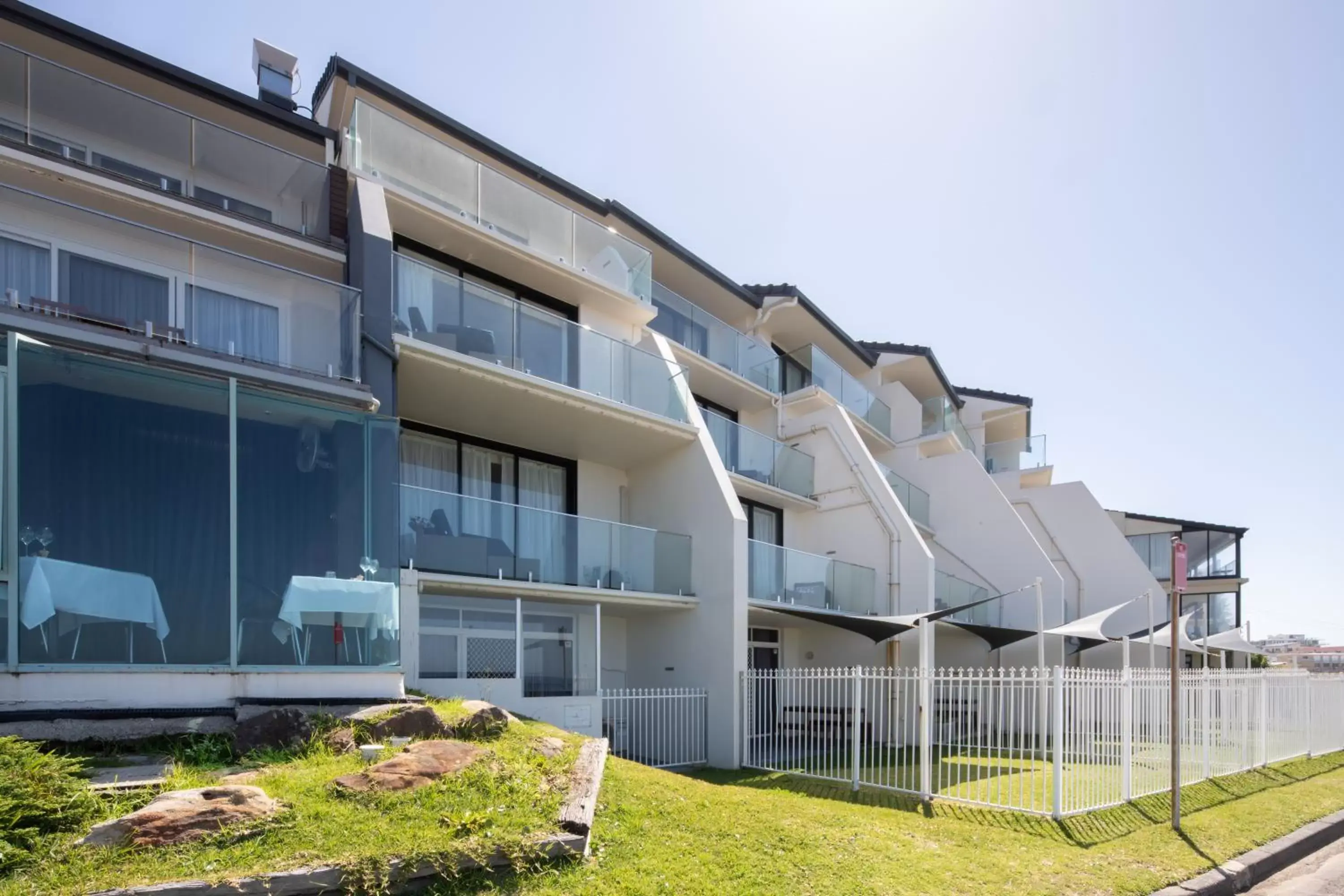 Property Building in Ocean Front Motel