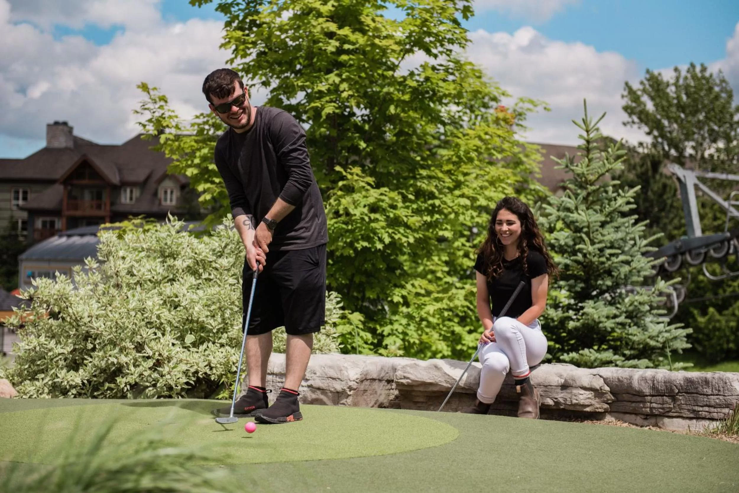 Minigolf in Blue Mountain Resort Home Collection