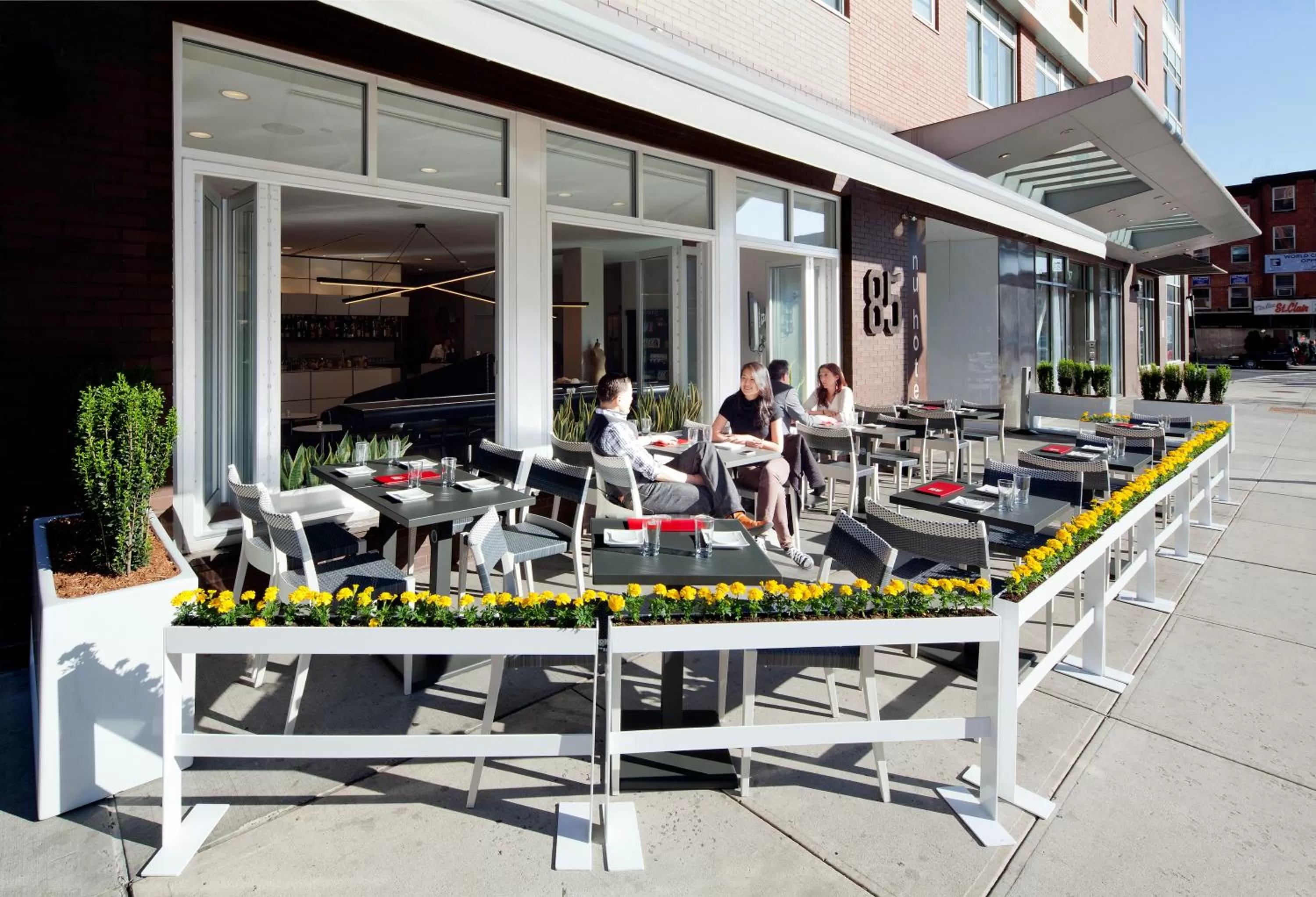 Restaurant/places to eat in NU Hotel