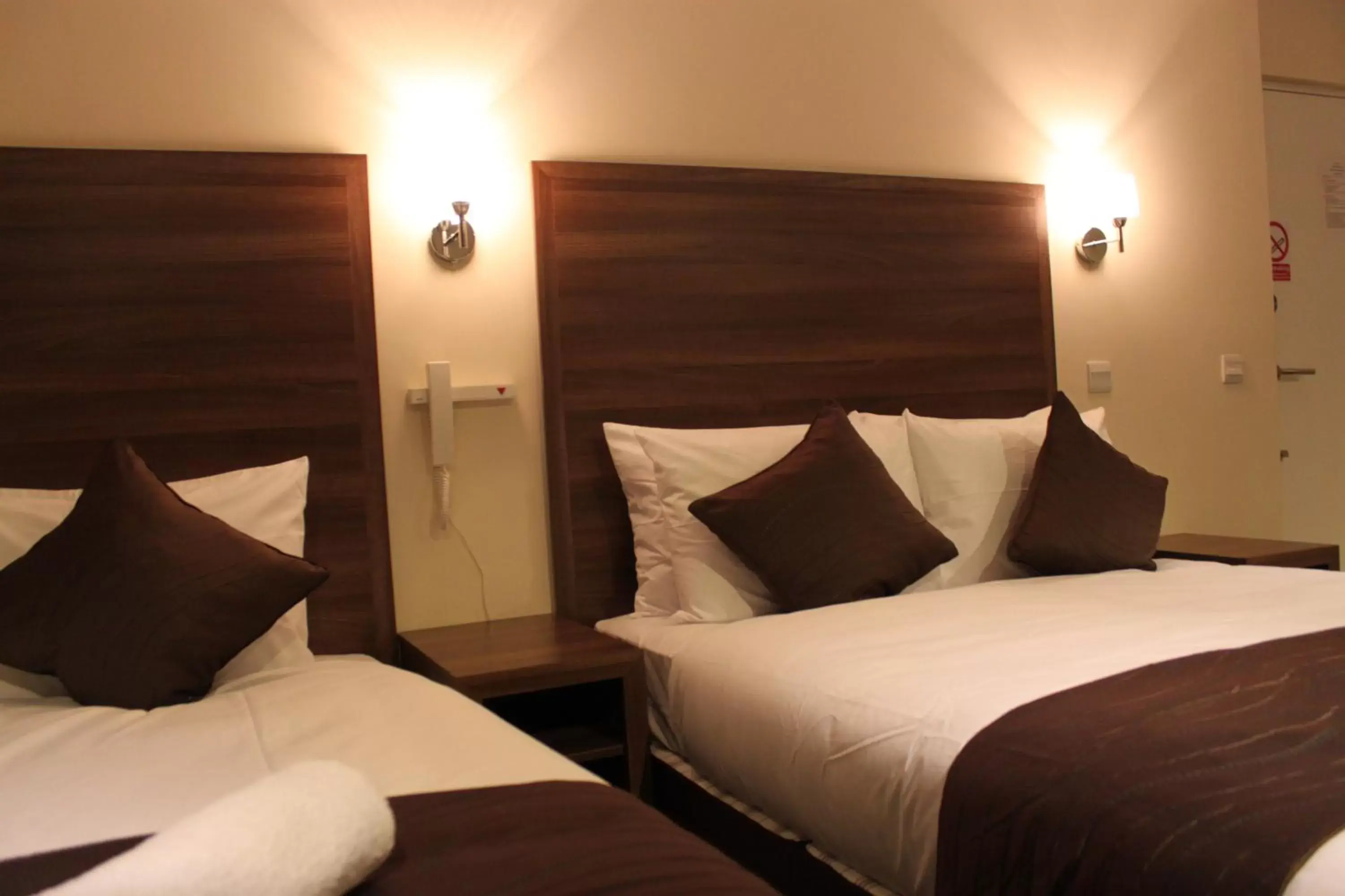 Bed in Prince Regent Hotel Excel London