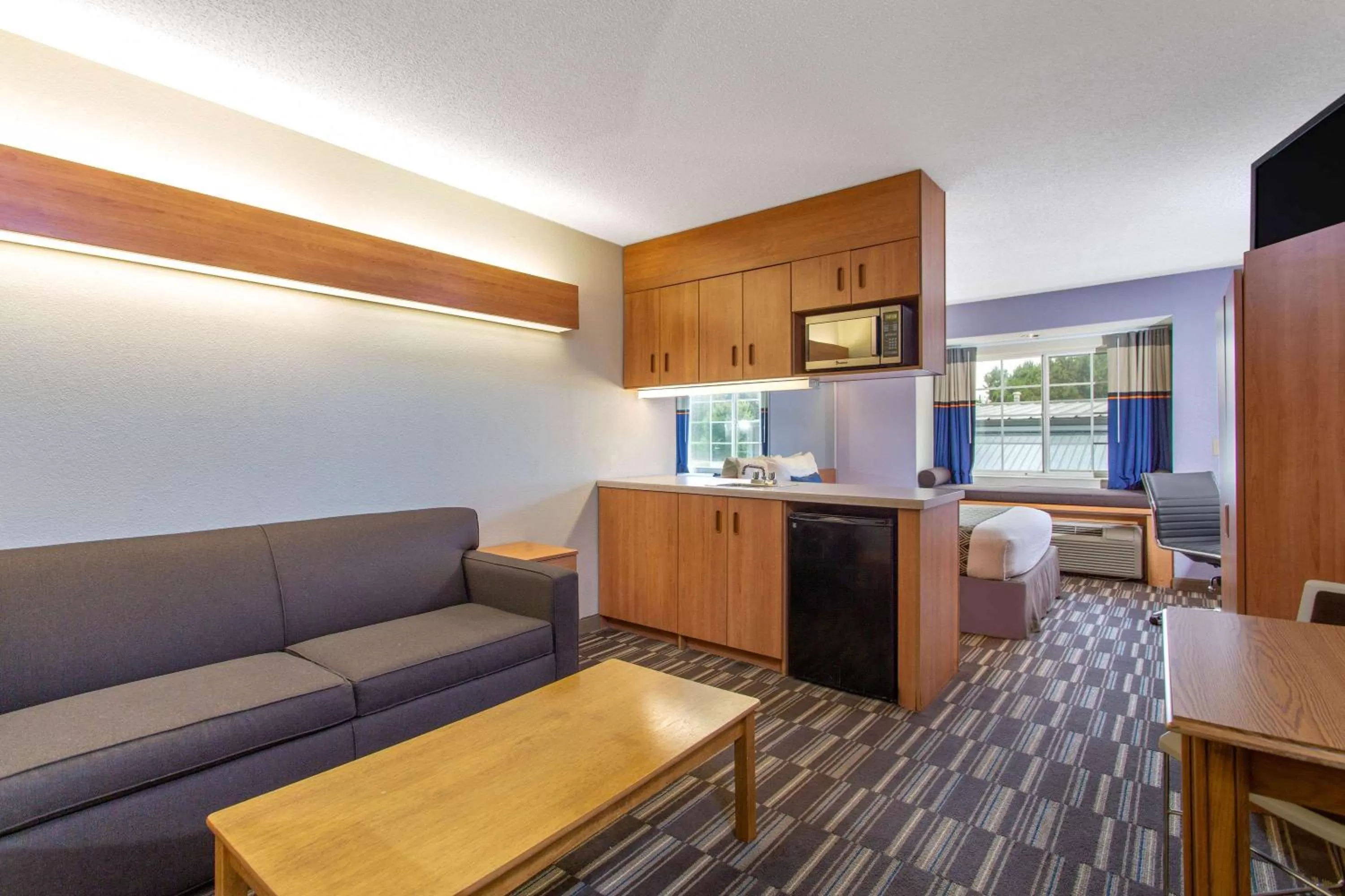 Photo of the whole room in Microtel Inn & Suites by Wyndham Lillington/Campbell University