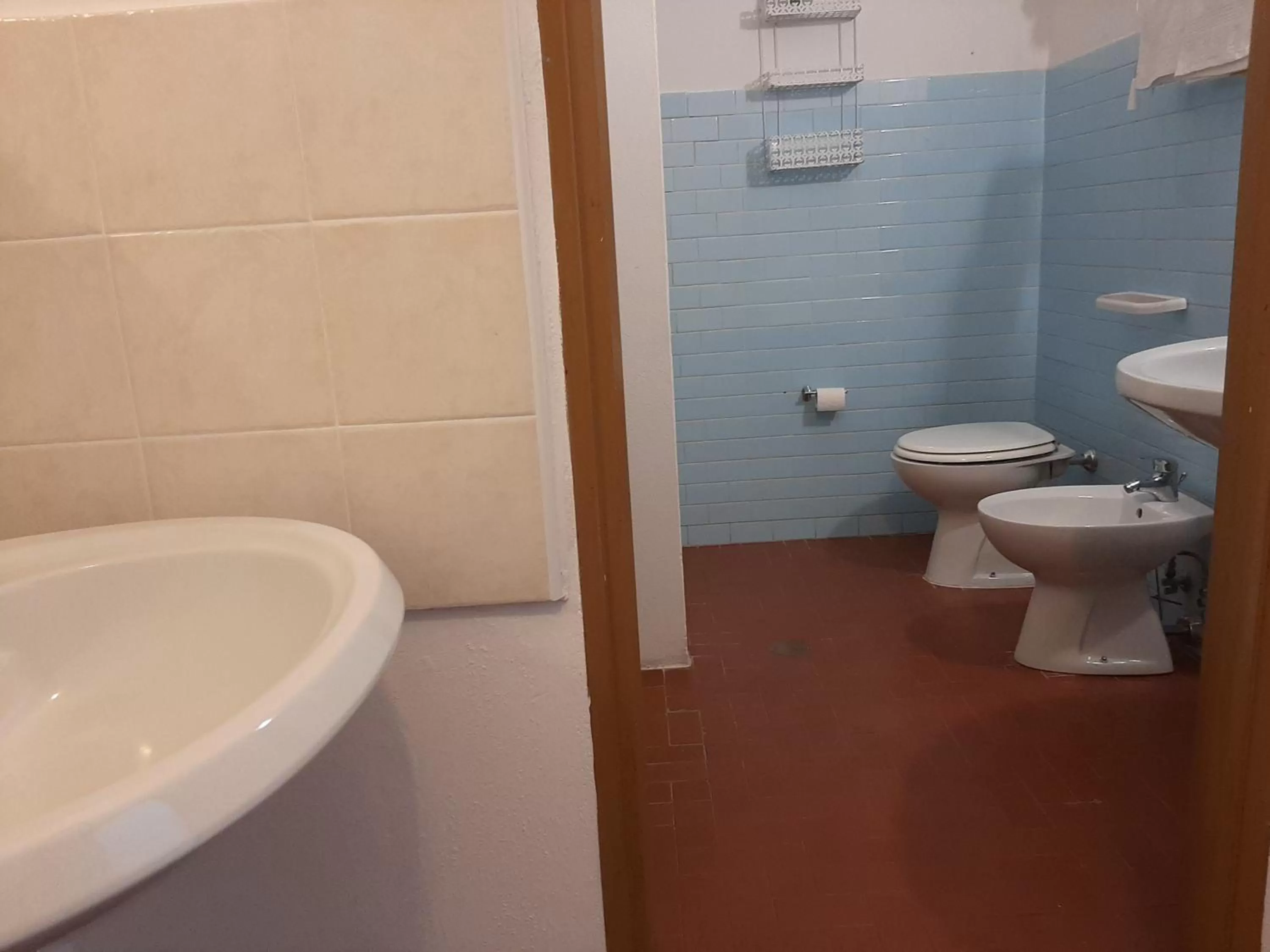 Bathroom in Hotel Conca d'Oro